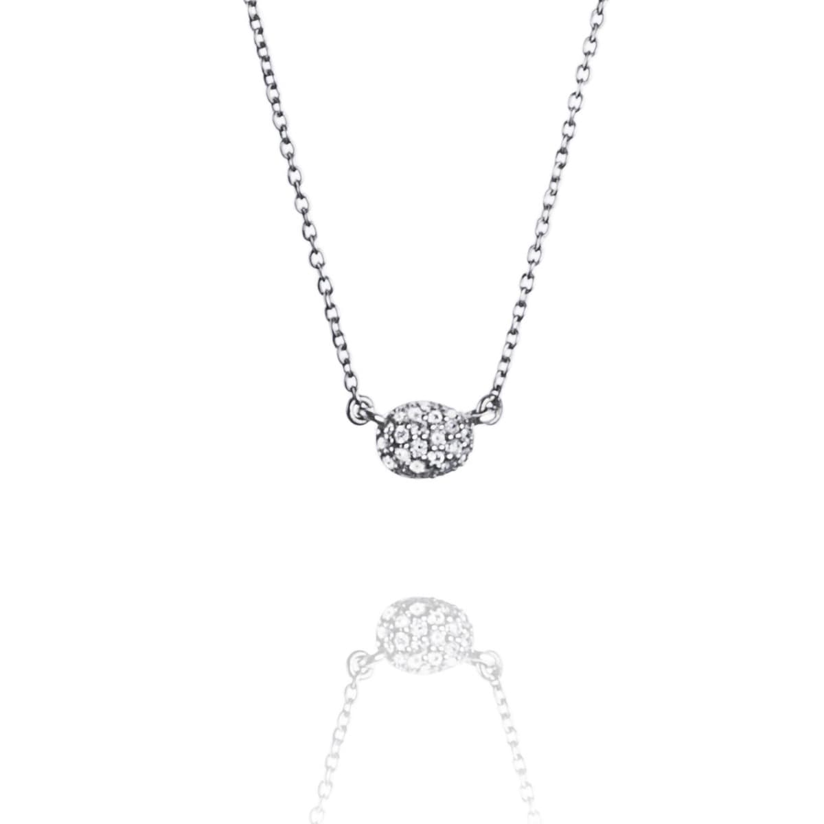 Kjede, Love Bead Diamanter hvitt gull
