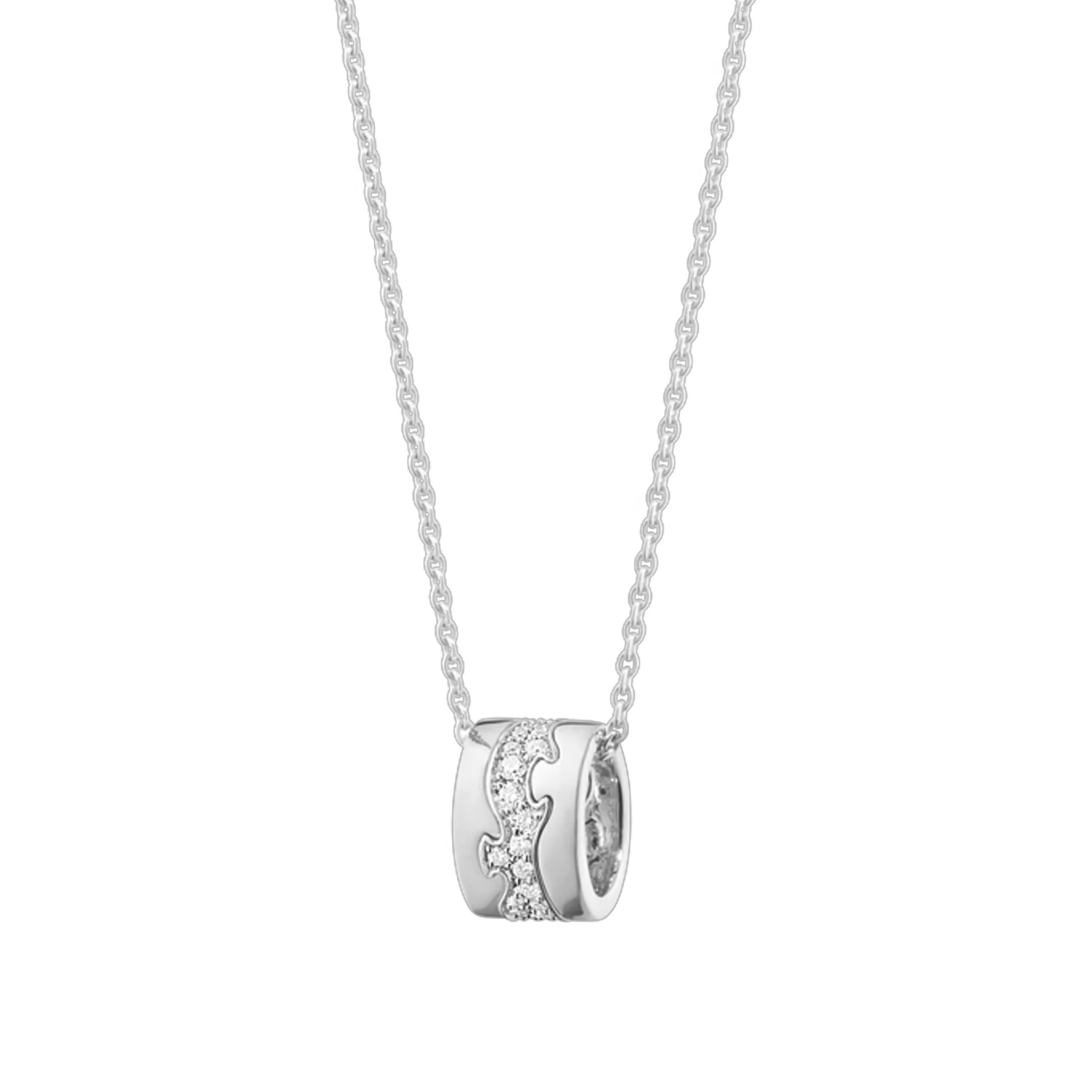 Kjede, Fusion med diamanter 0,19 ct