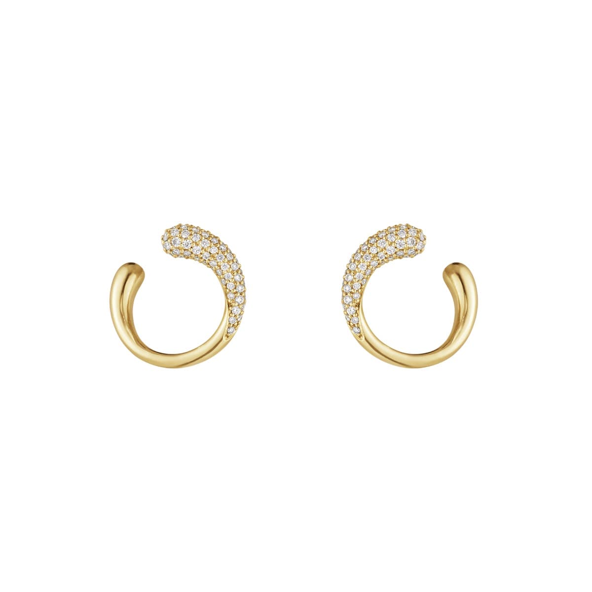Øredobber, Mercy pavé 0,38 ct