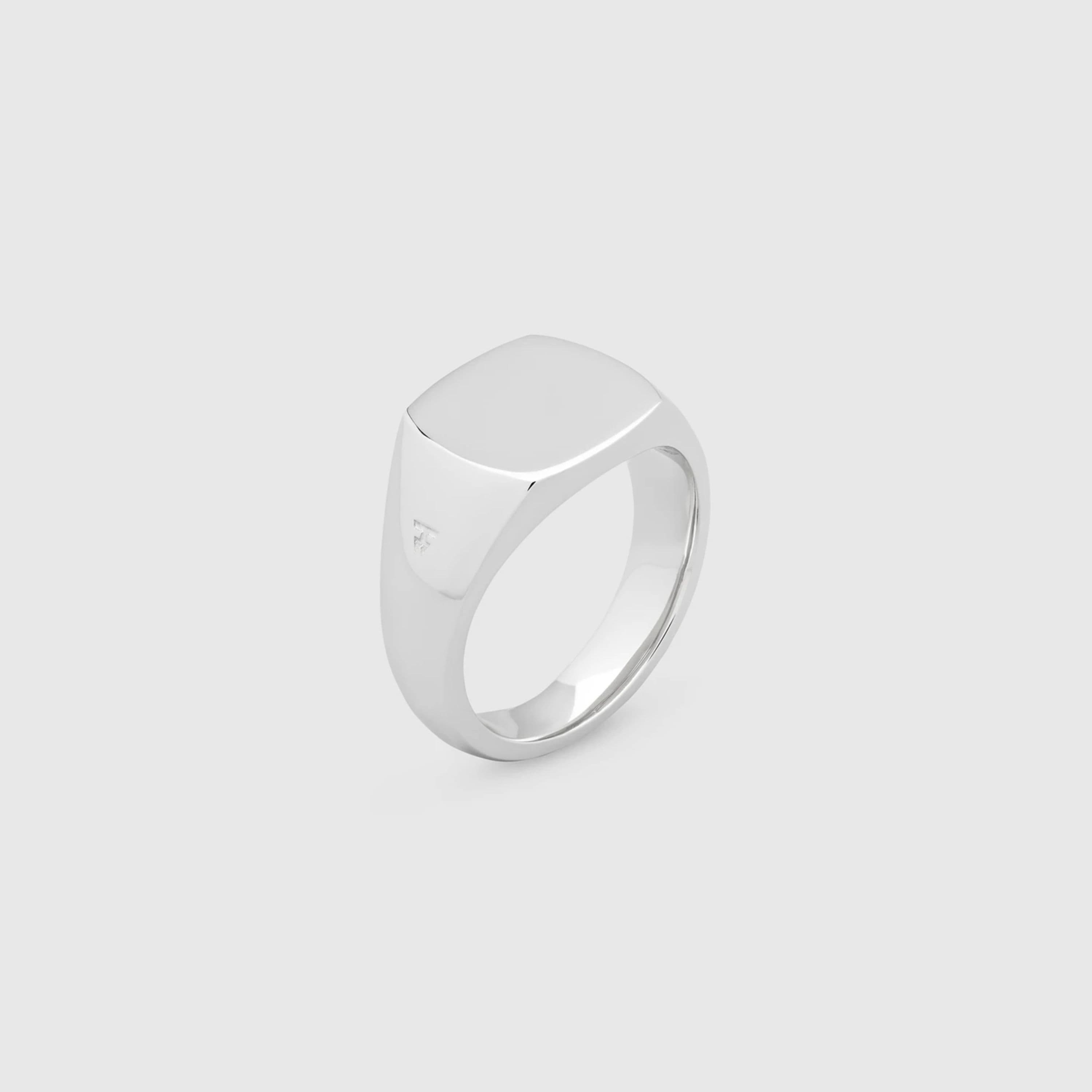 Ring, Kay Signet sølv