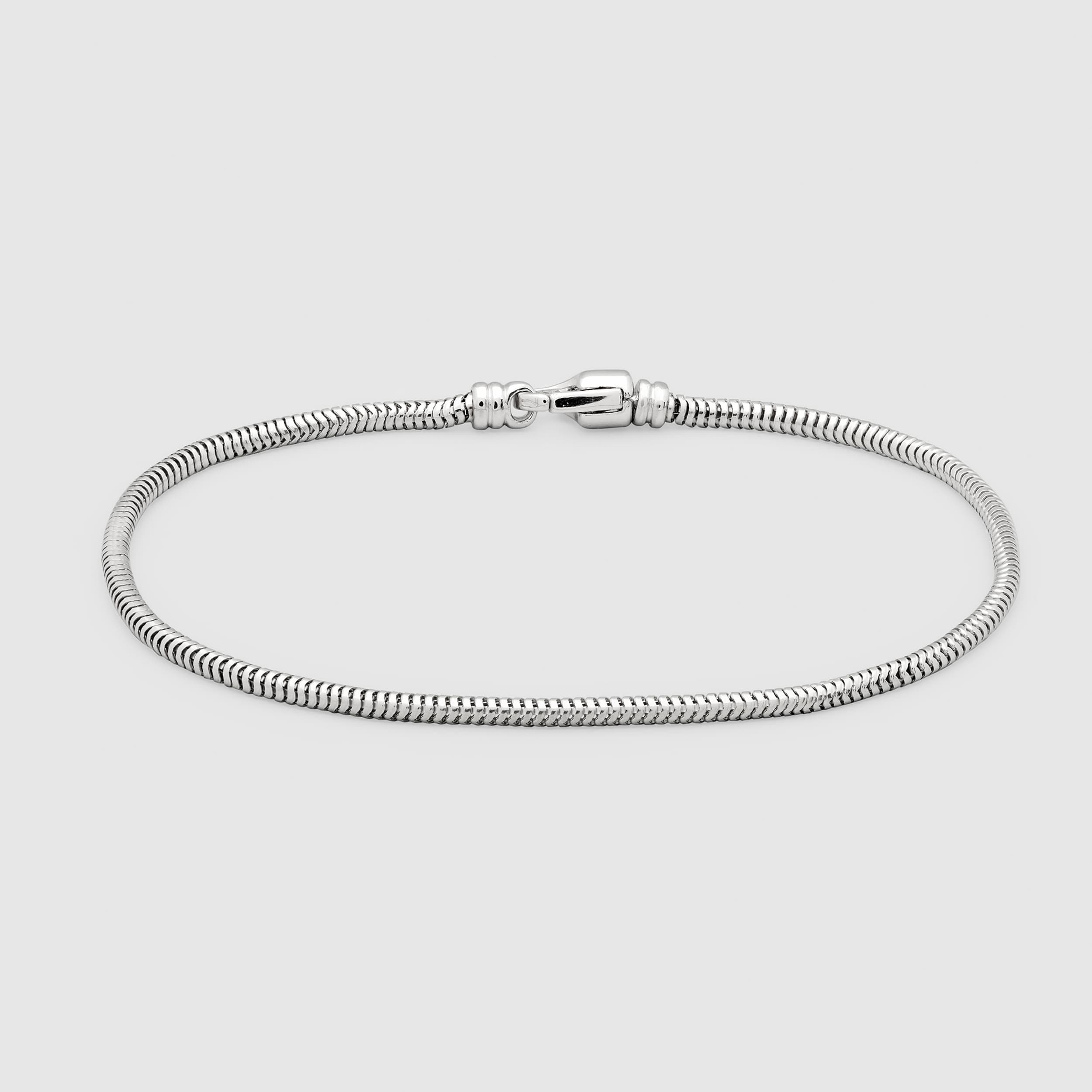 Armbånd, Snake Slim sølv