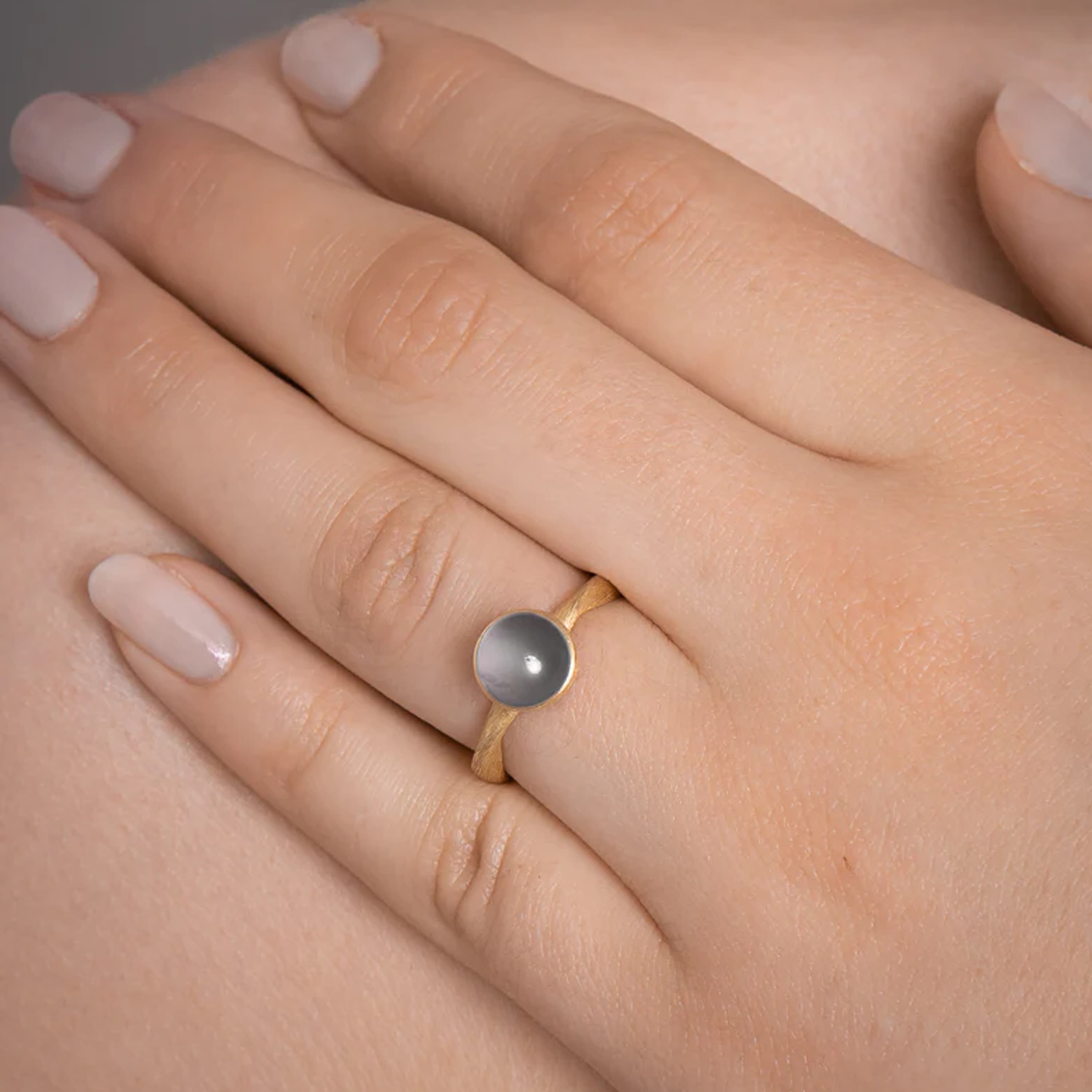 Ring, Vega Pacific Grå Månesten liten