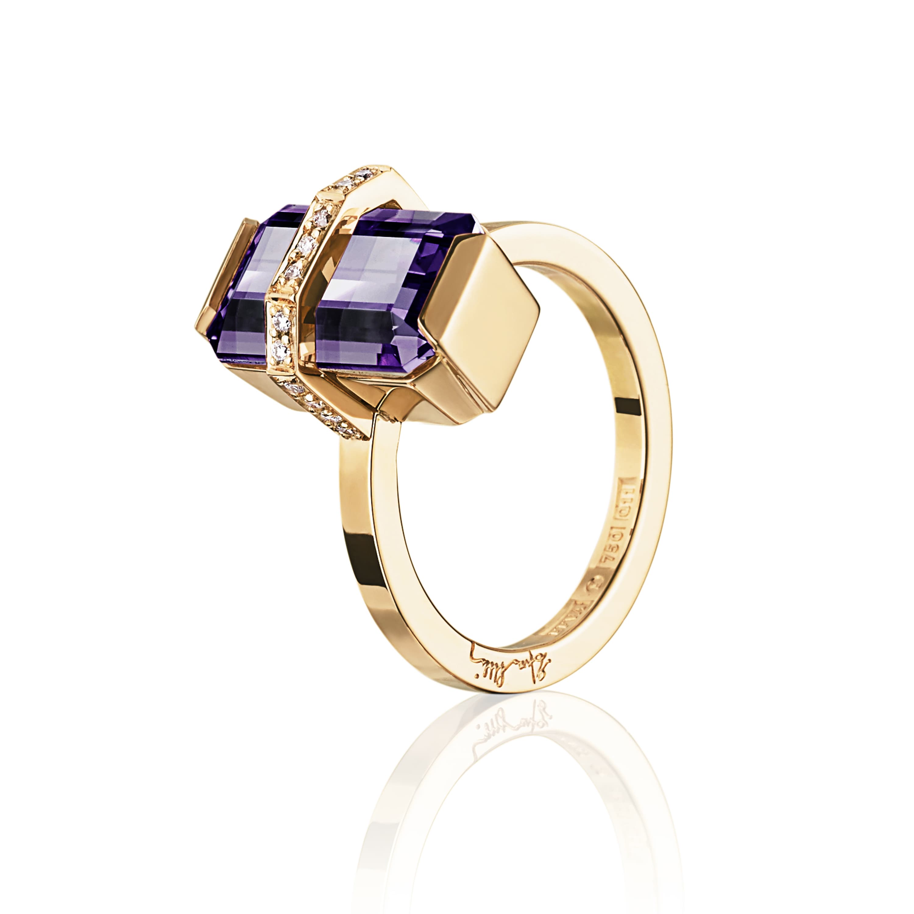 Ring, Little Bend Over Ametyst