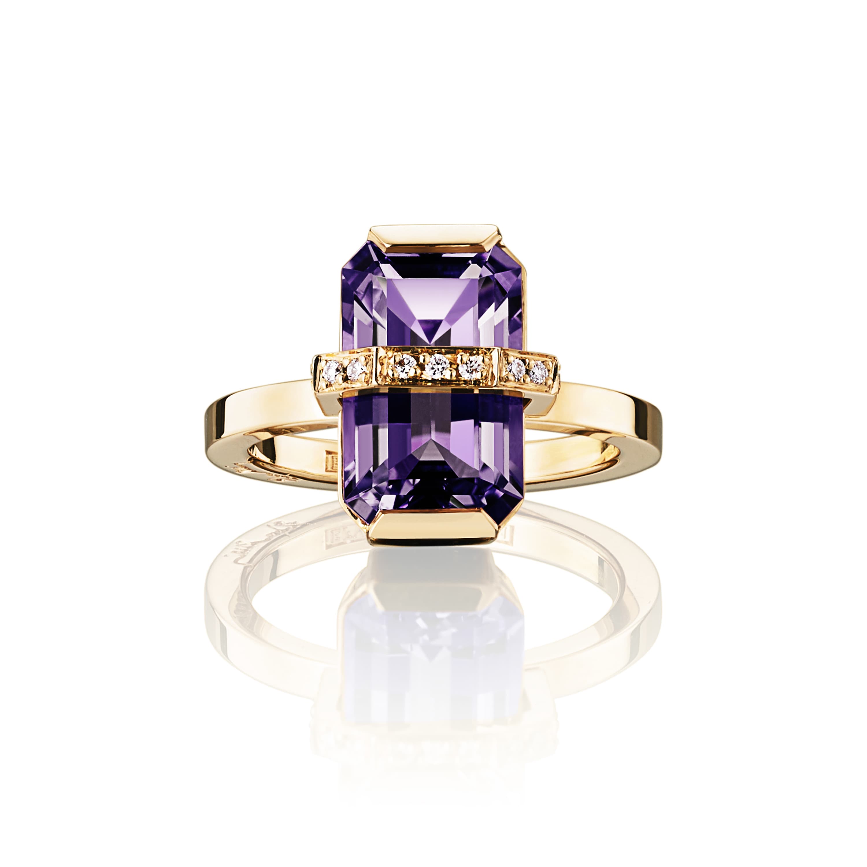 Ring, Little Bend Over Ametyst