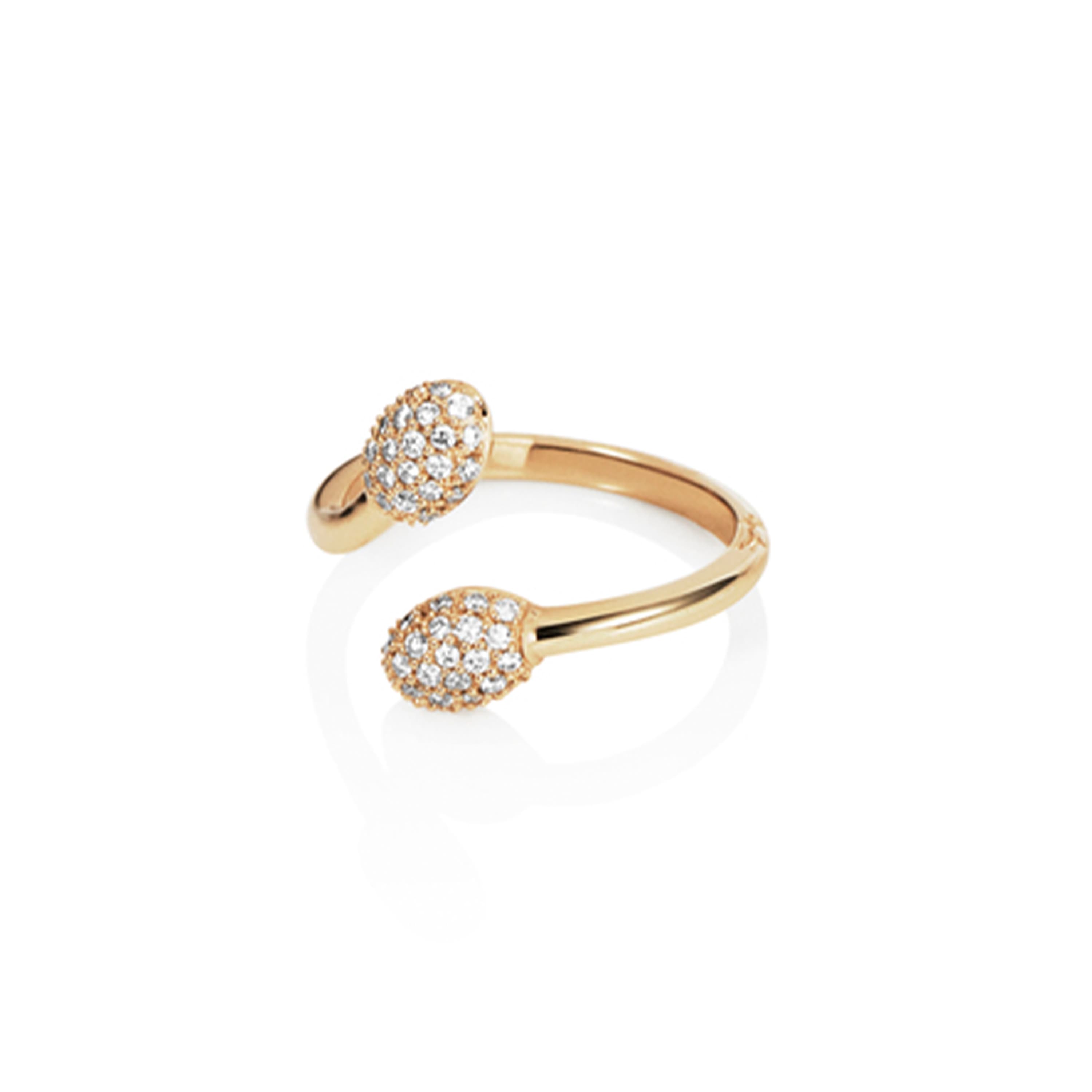 Ring, Love Bead & Stars Twin gult gull