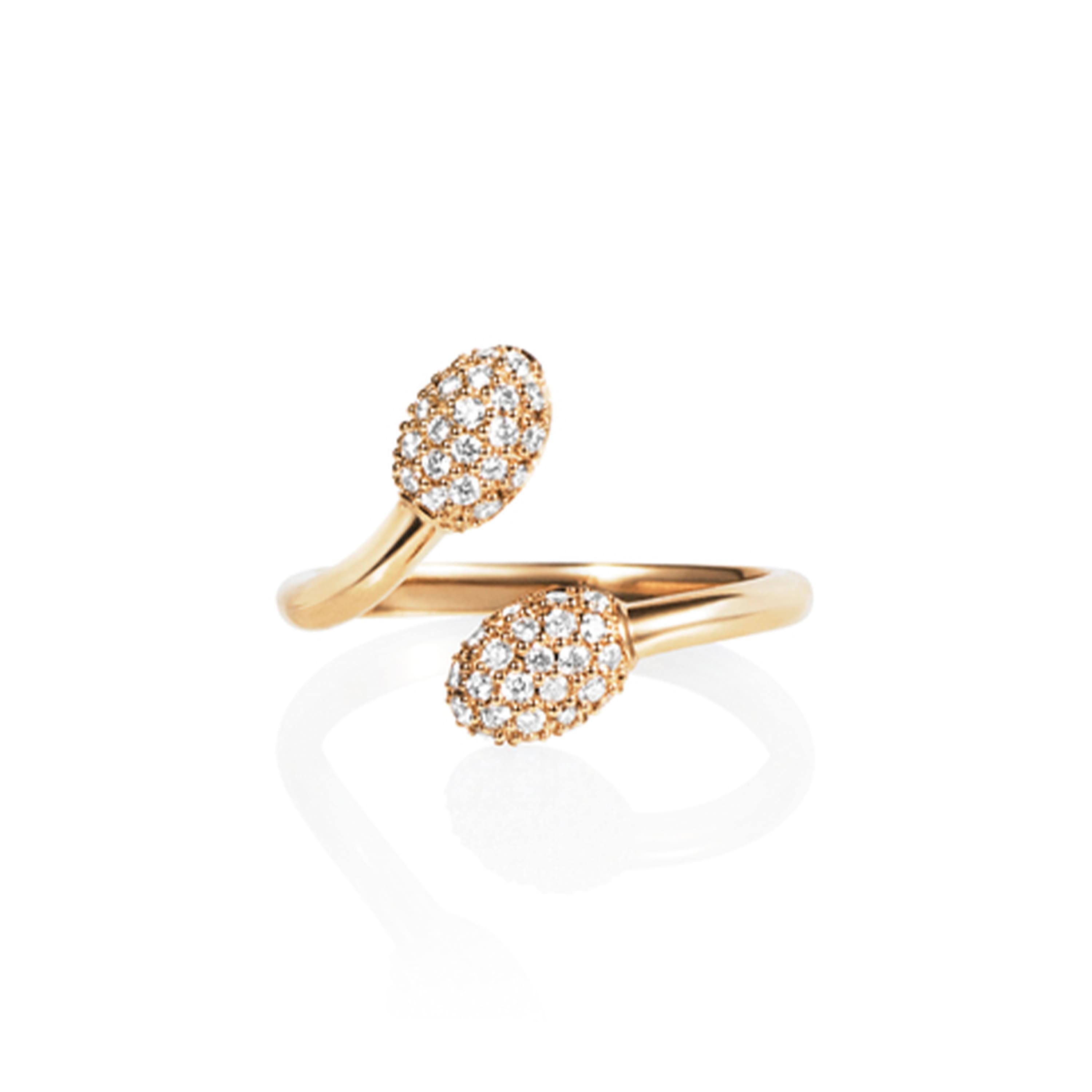 Ring, Love Bead & Stars Twin gult gull