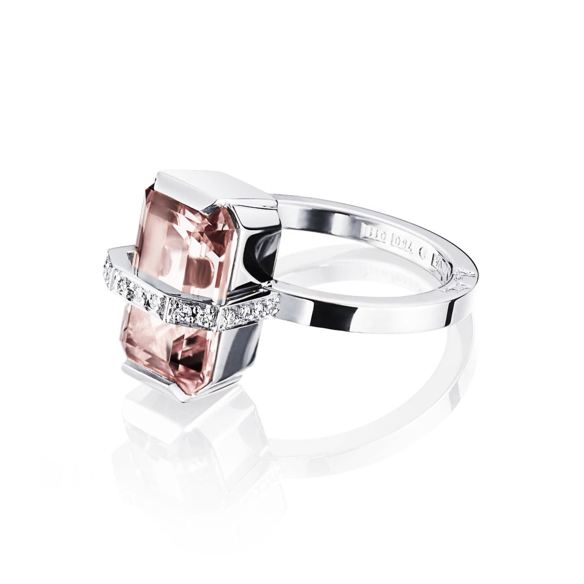 Ring, Little Bend Over Morganitt