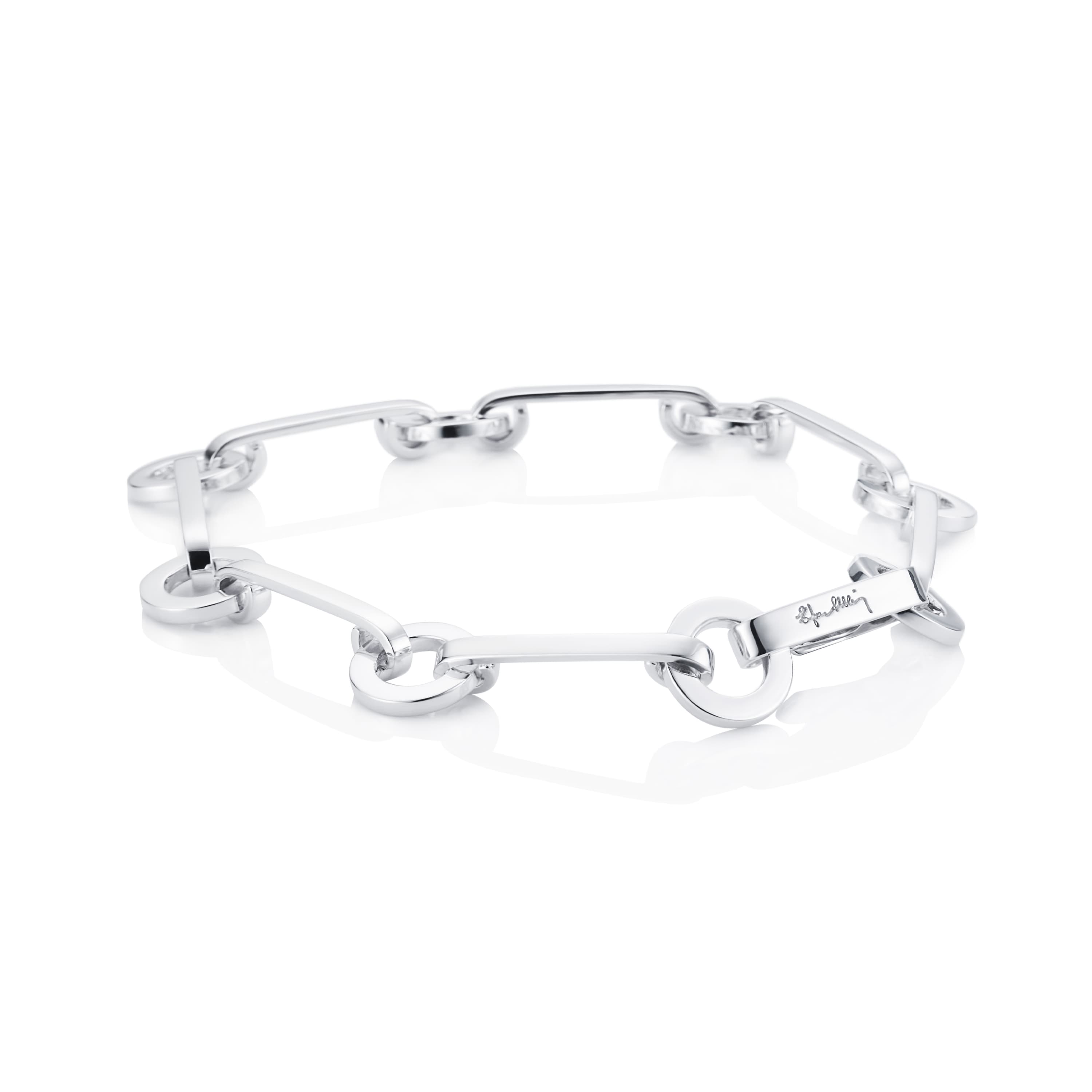 Armbånd, Ring Chain sølv
