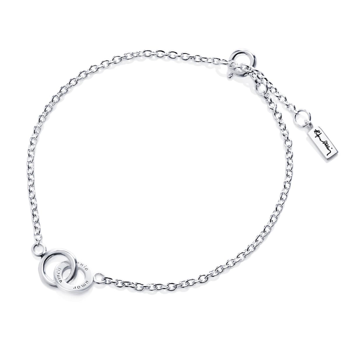 Armbånd, Mini Twosome sølv