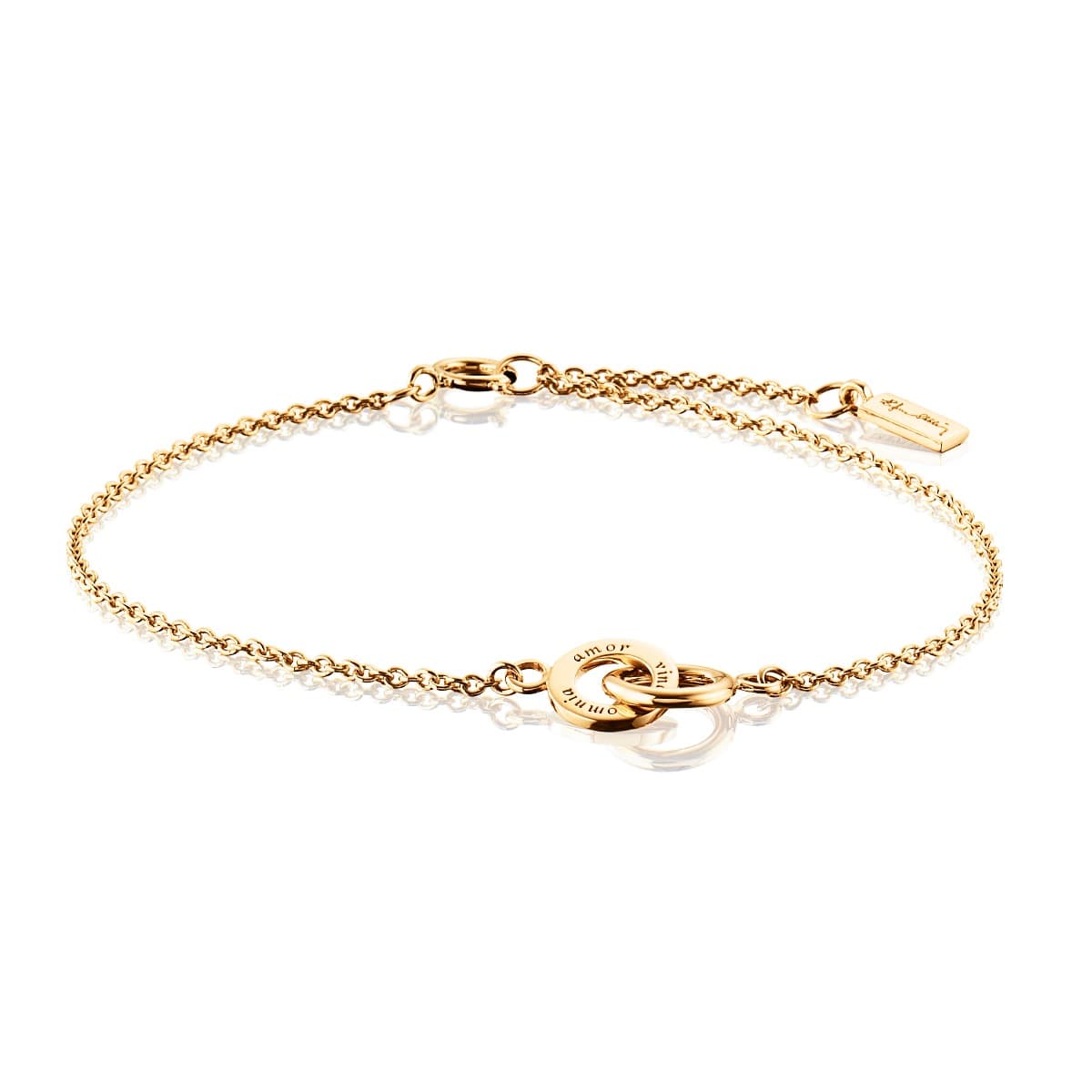 Armbånd, Mini Twosome gull
