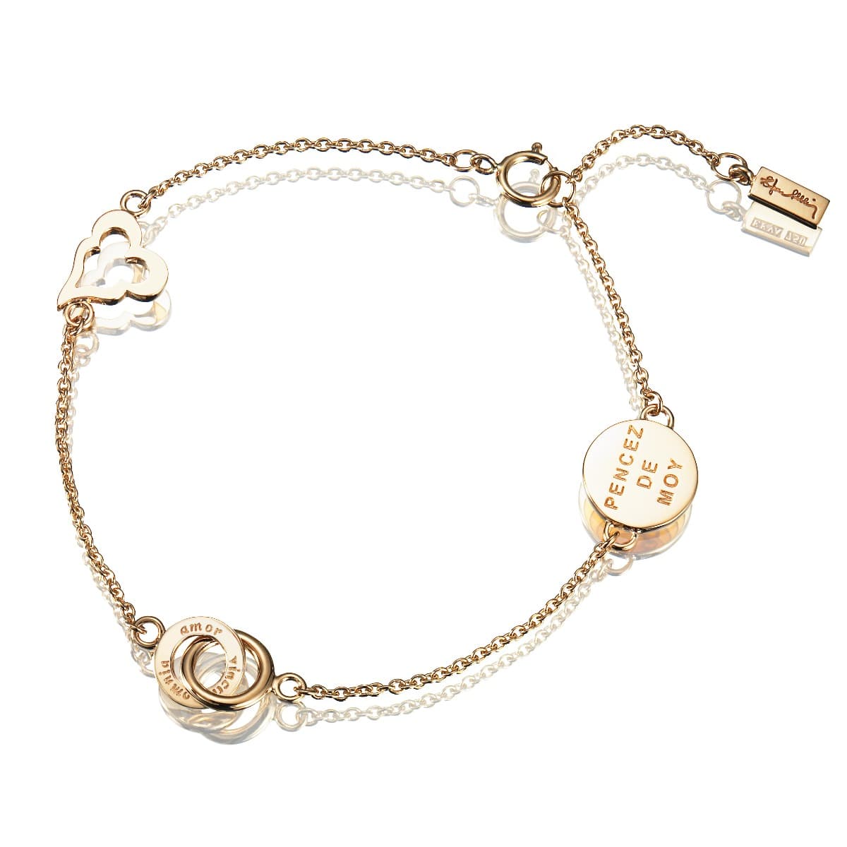 Armbånd, Mini Love gull