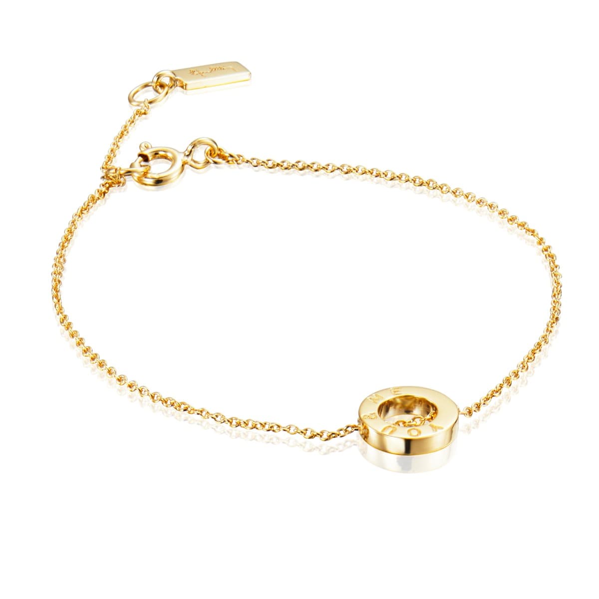 Armbånd, Mini Me & You gult gull