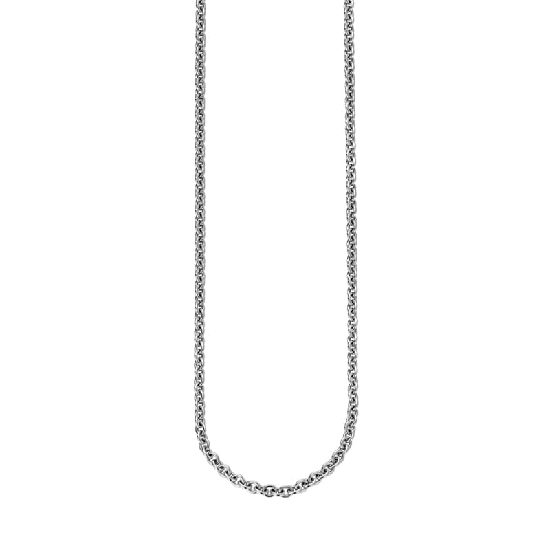 Kjede, Anker 1,1 mm hvitt gull
