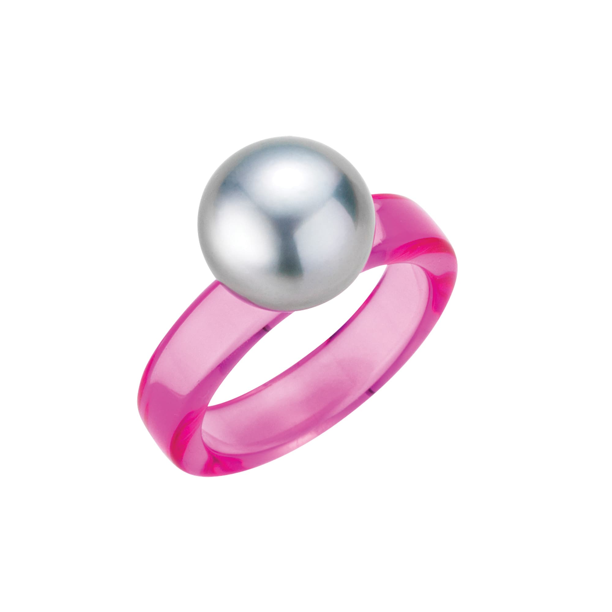 Ring, Millinium glass og Tahitiperle