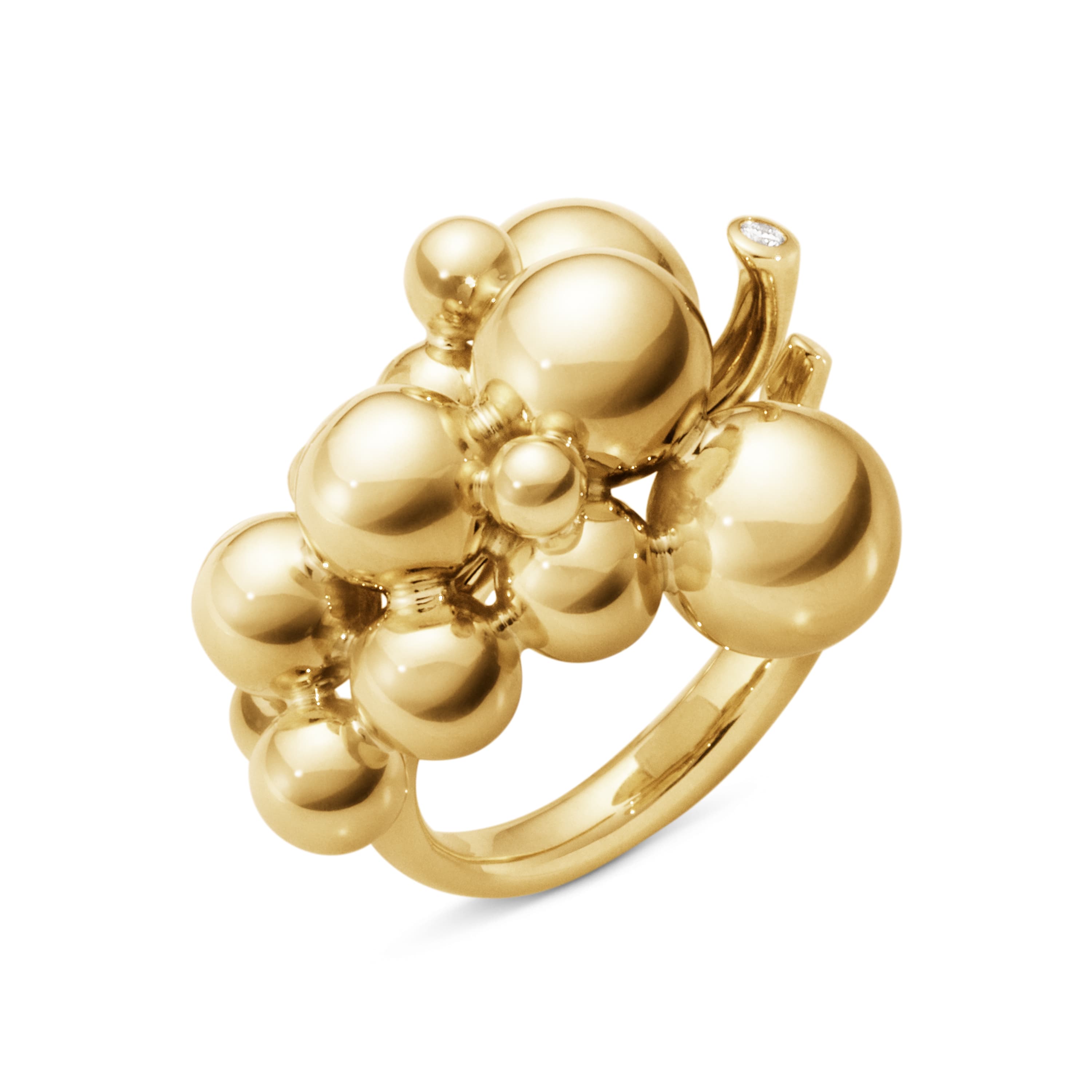 Ring, Moonlight Grapes 0,02 ct