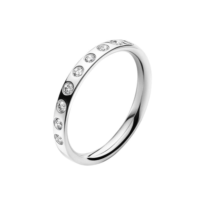 Ring, Magic med diamanter 0,18 ct hvitt gull