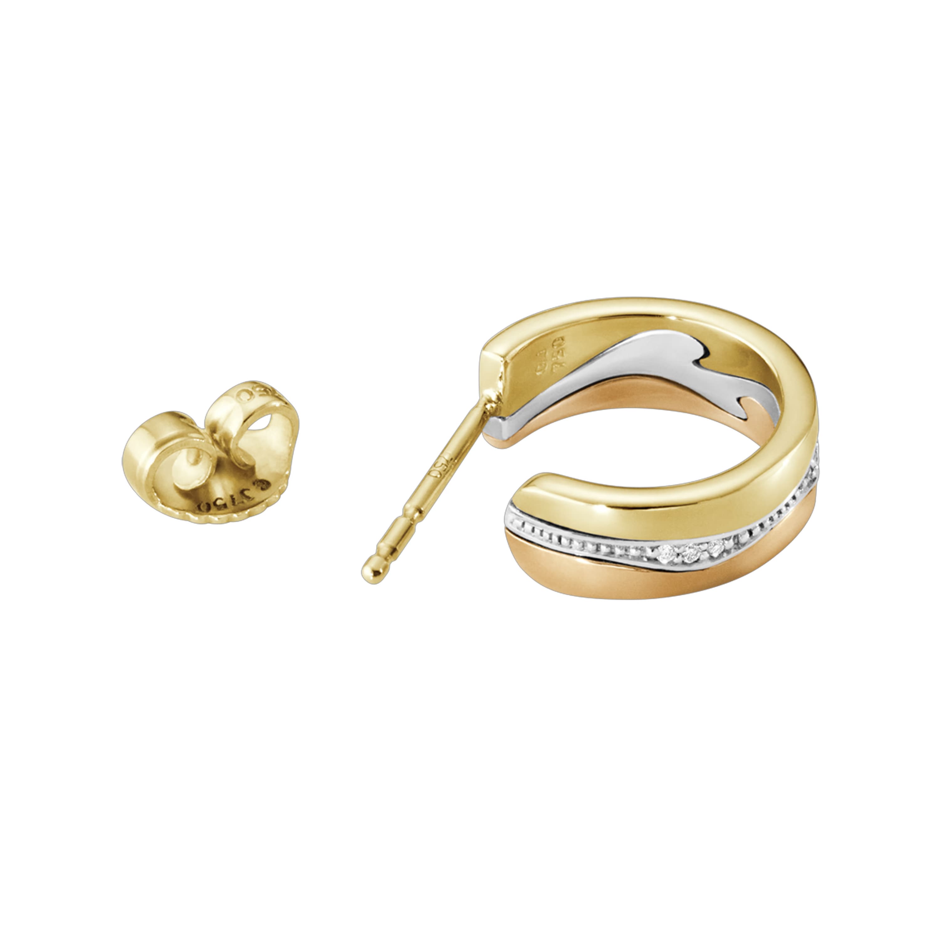 Øreringer, Fusion 0,08 ct