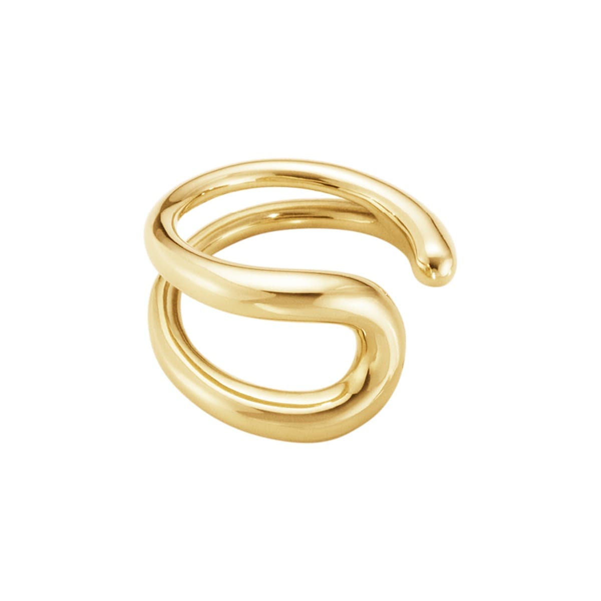 Ear Cuff, Mercy åpen gult gull