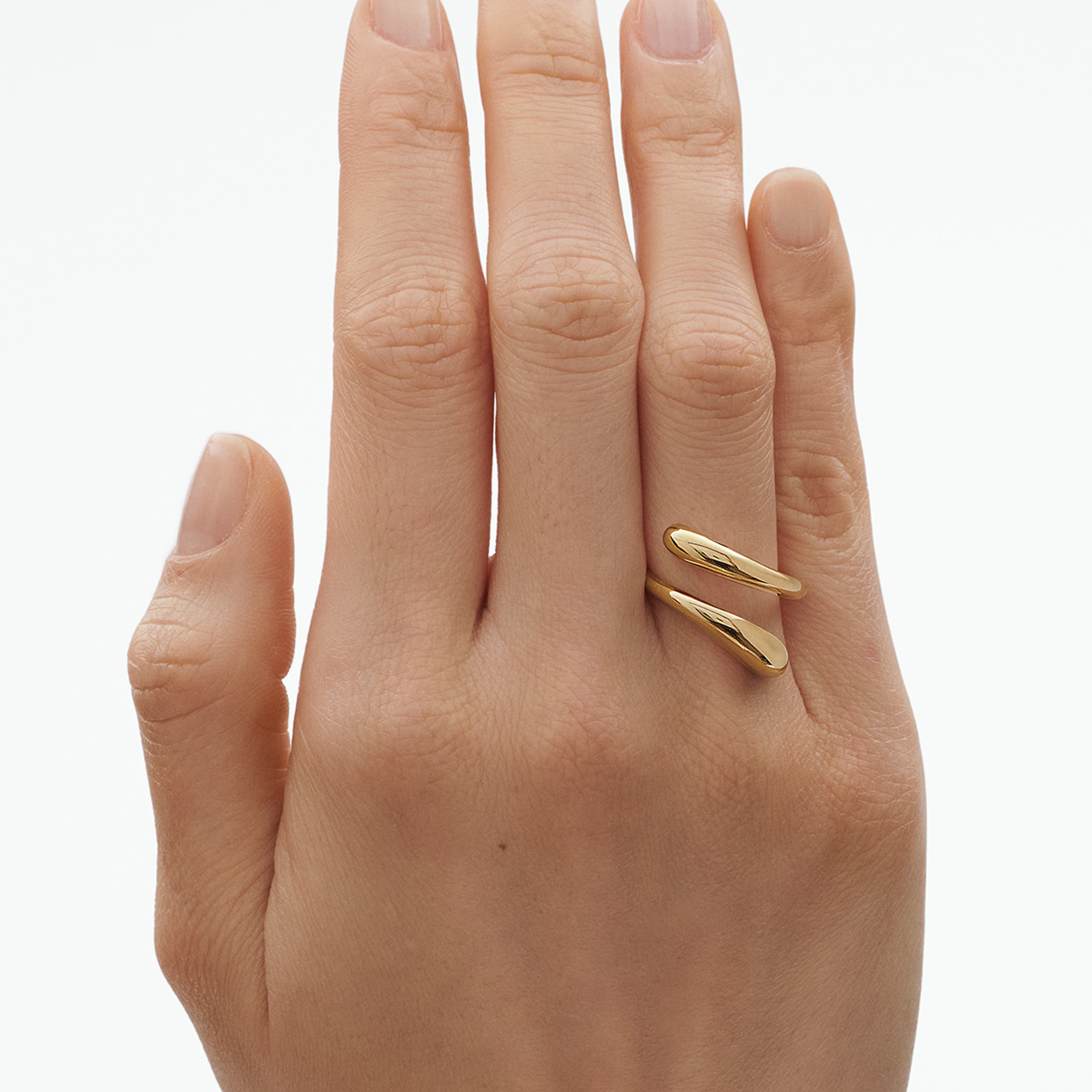 Ring, Mercy Twist gult gull