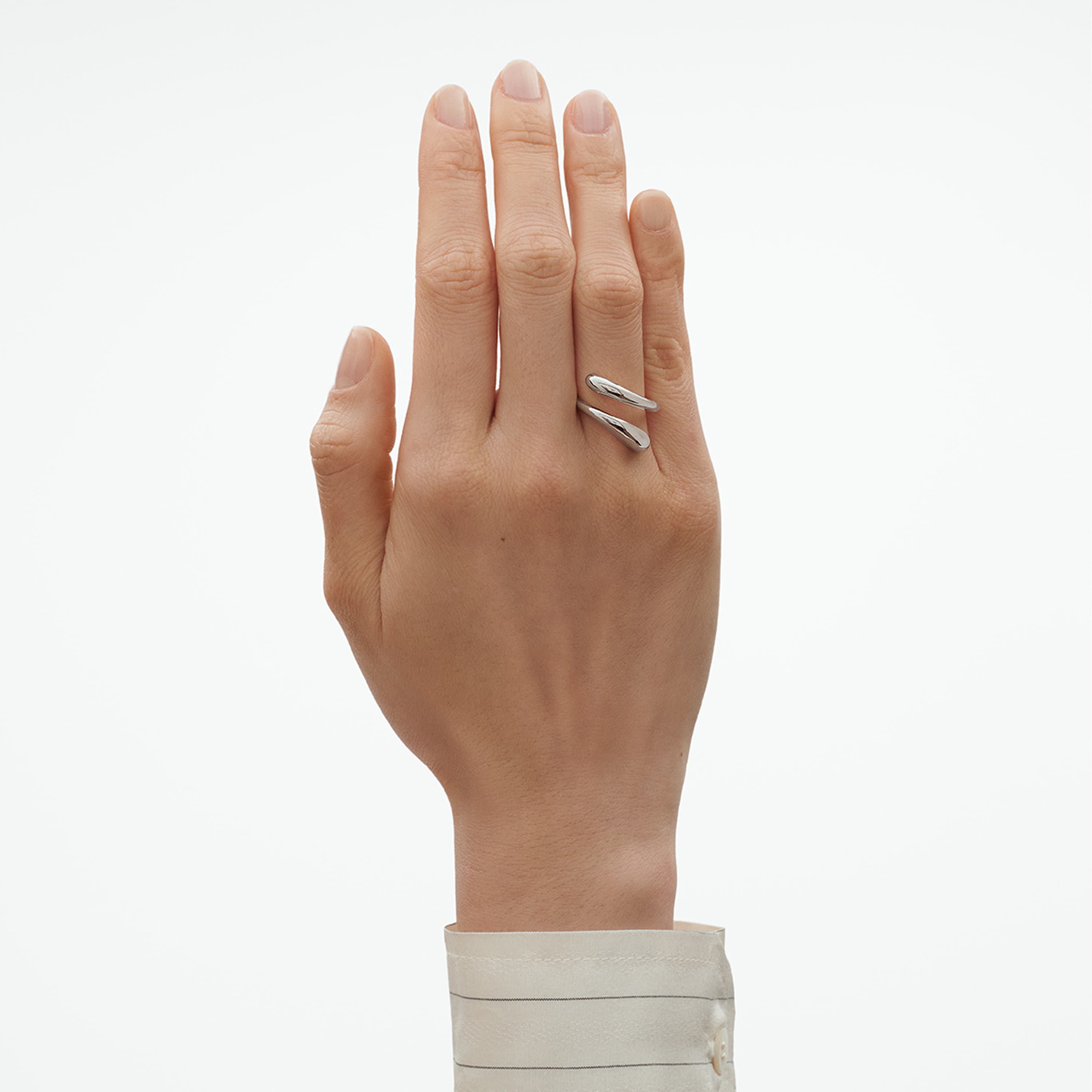 Ring, Mercy Twist sølv
