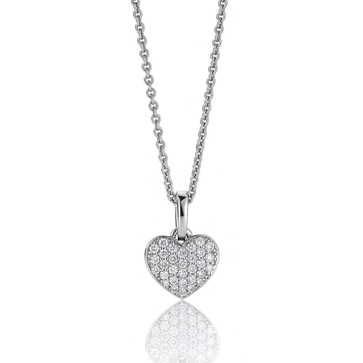 Anheng, Hjerte pavért 0,25 ct