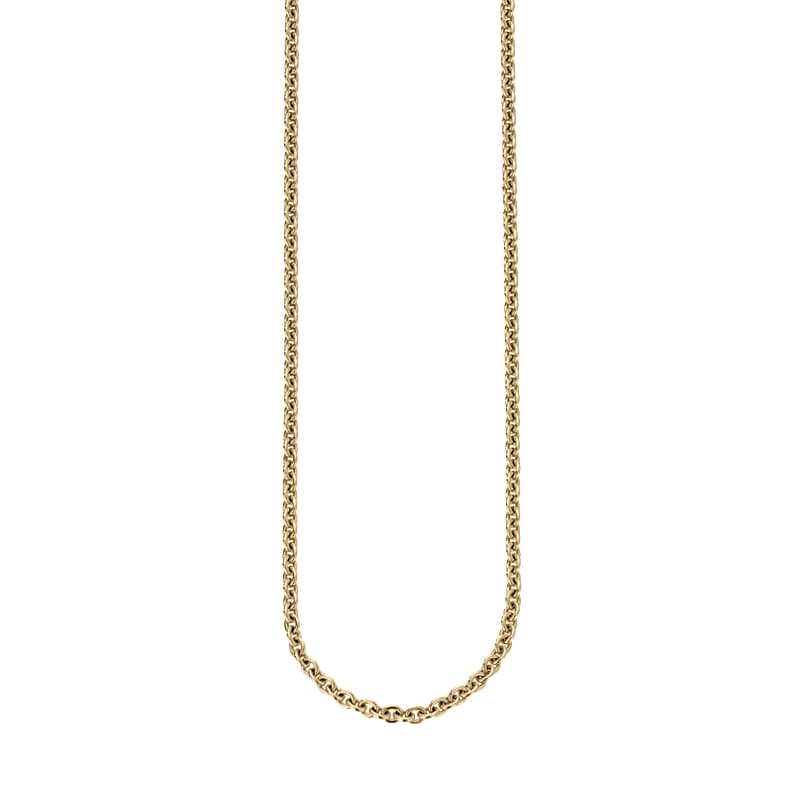 Kjede, Anker 1,1 mm gult gull