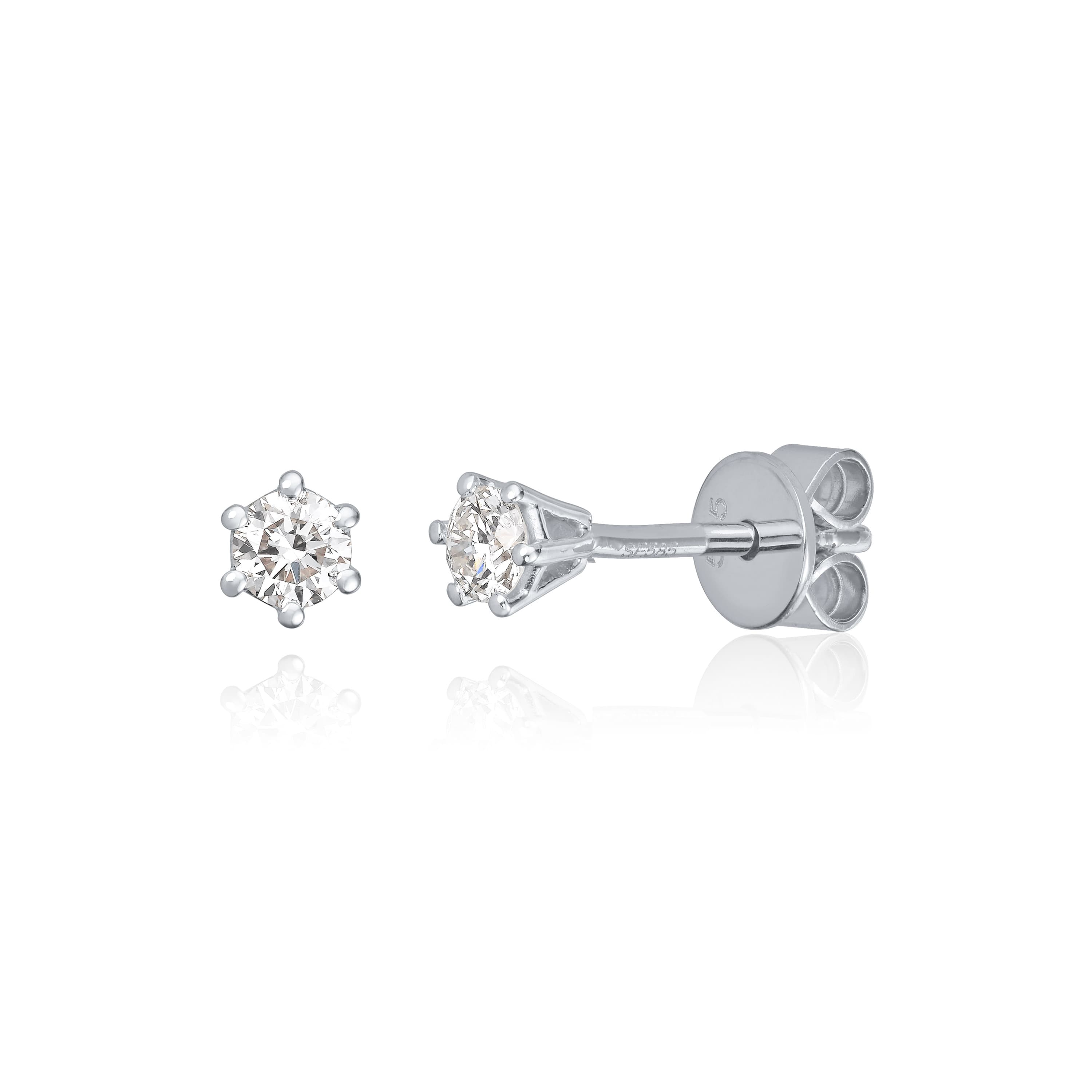 Ørepynt, Min Første Diamant 0,10 ct
