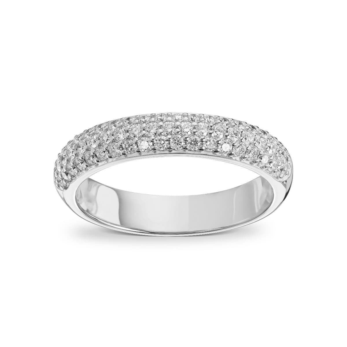 Ring, Pavé diamanter 0,50 ct