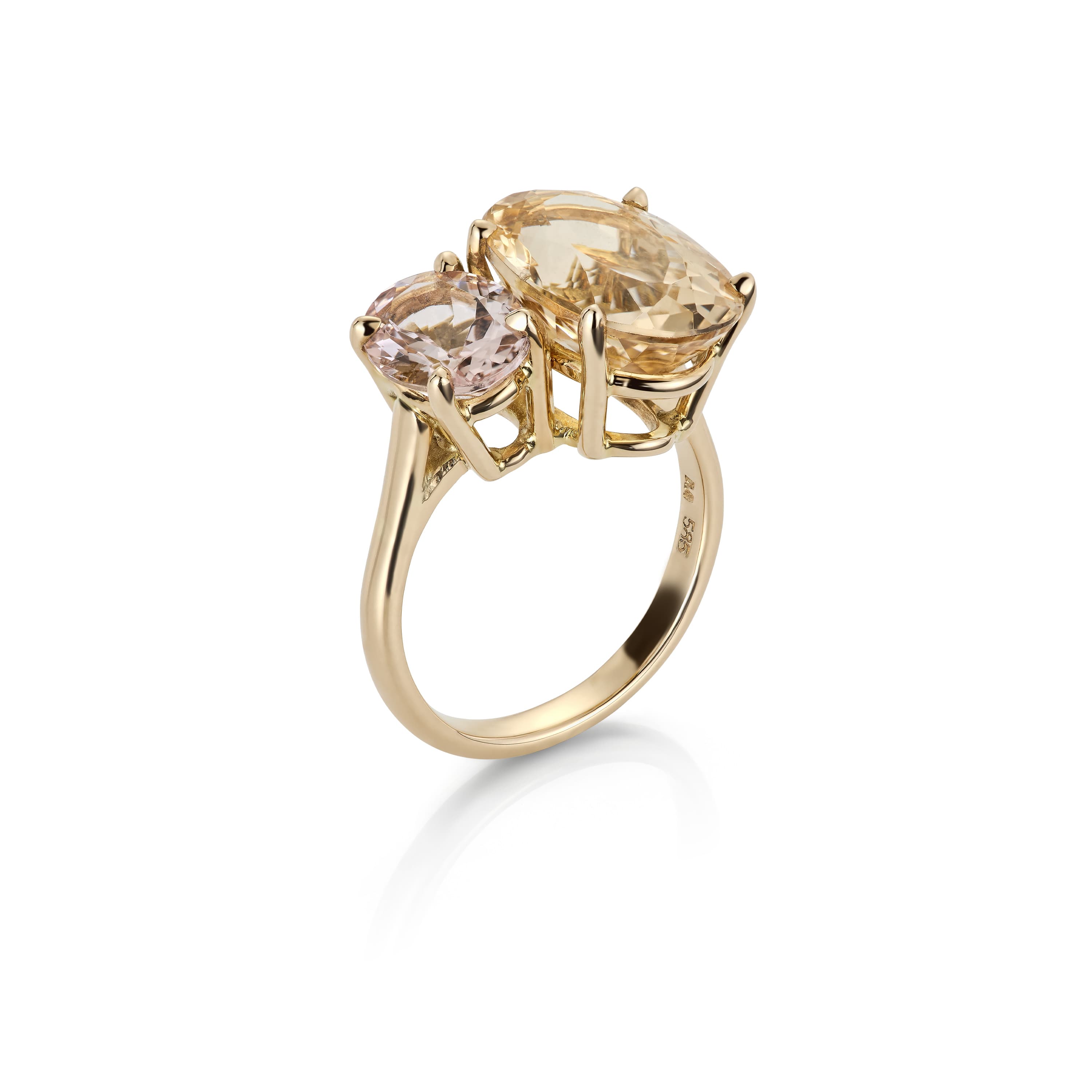 Ring, Heliodor og morganitt