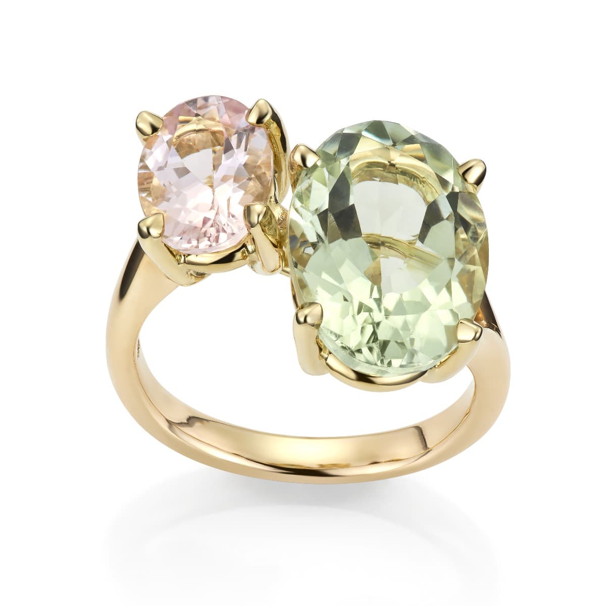 Ring, Prasolitt og Morganitt
