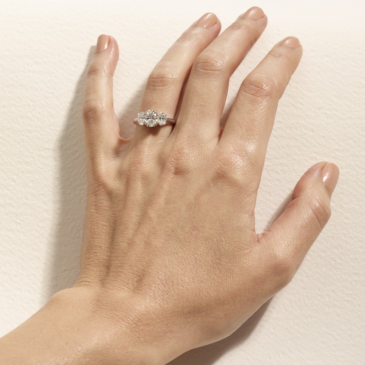 Ring, D-A Christiania diamanter 1,50 ct