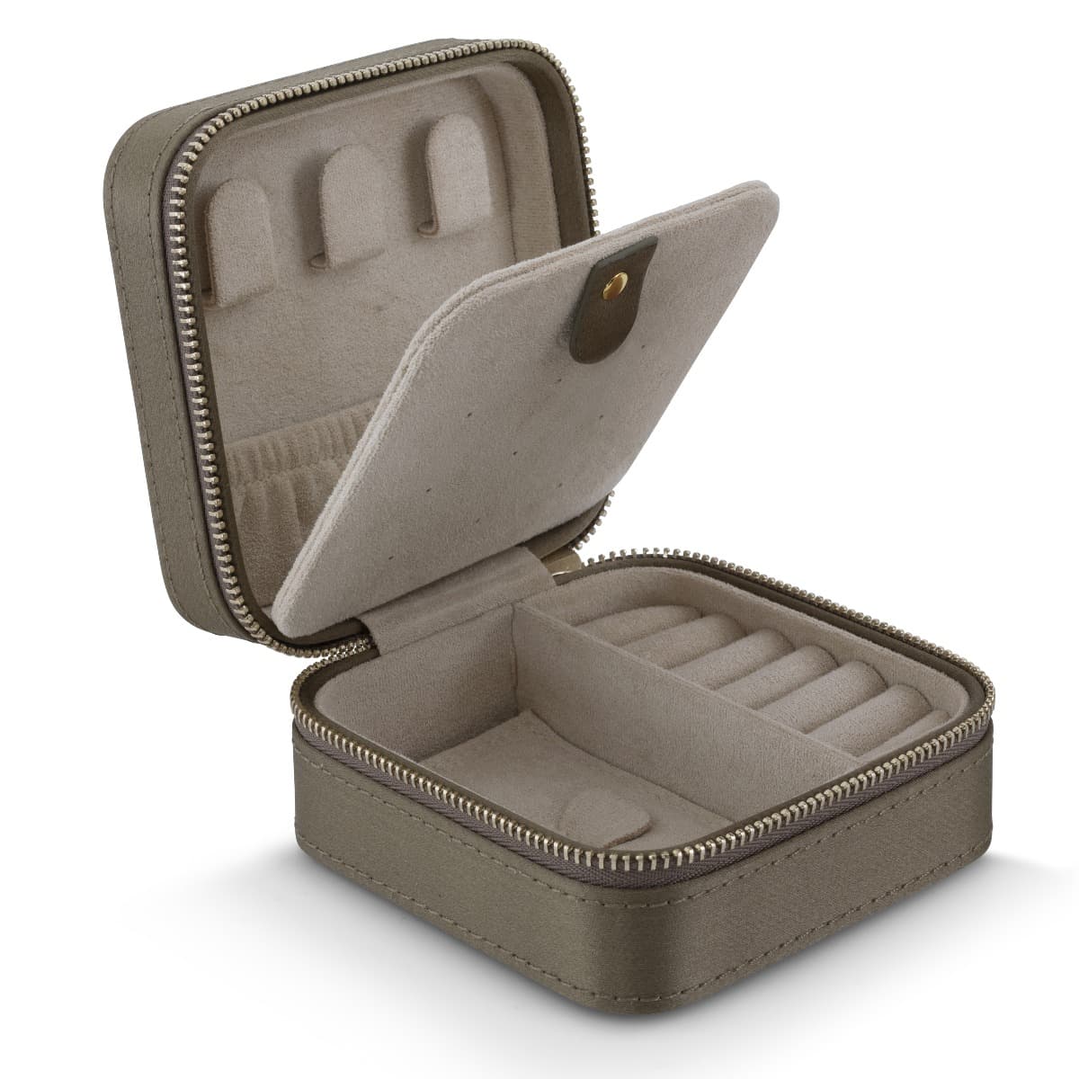 Smykkeskrin, Beige silke