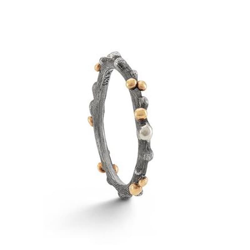 Ring, Nature Miks oksidert sølv