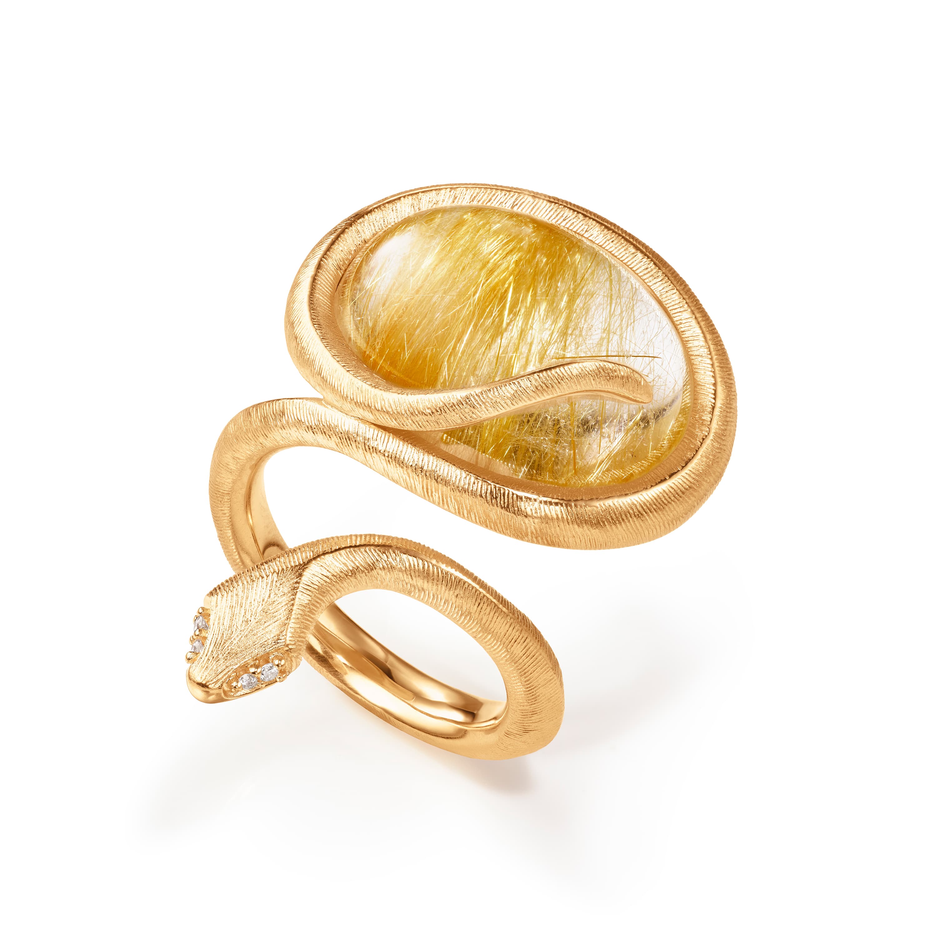 Ring, Snakes Rutilkvarts