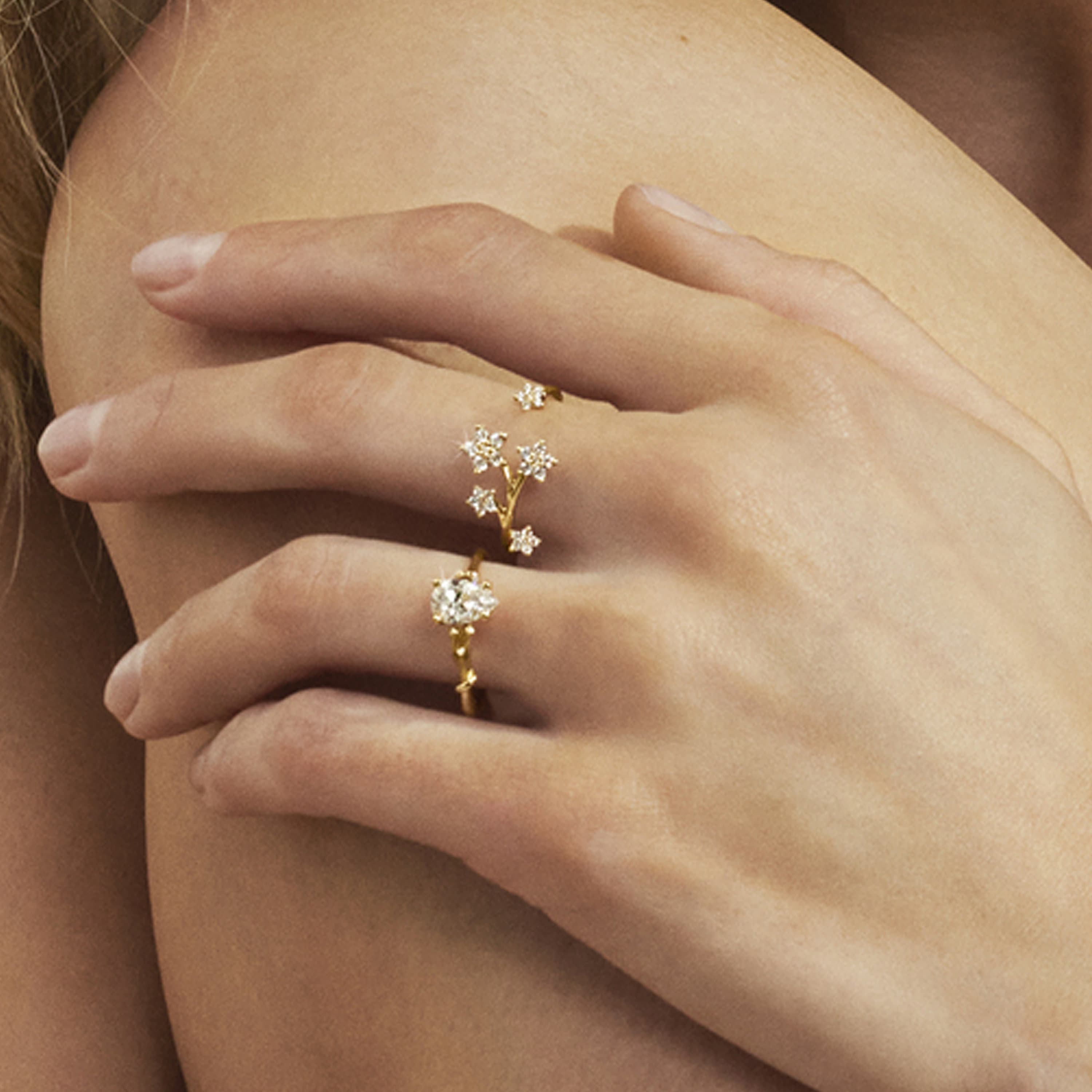 Ring, Shooting Stars pavért - 5 stjerner