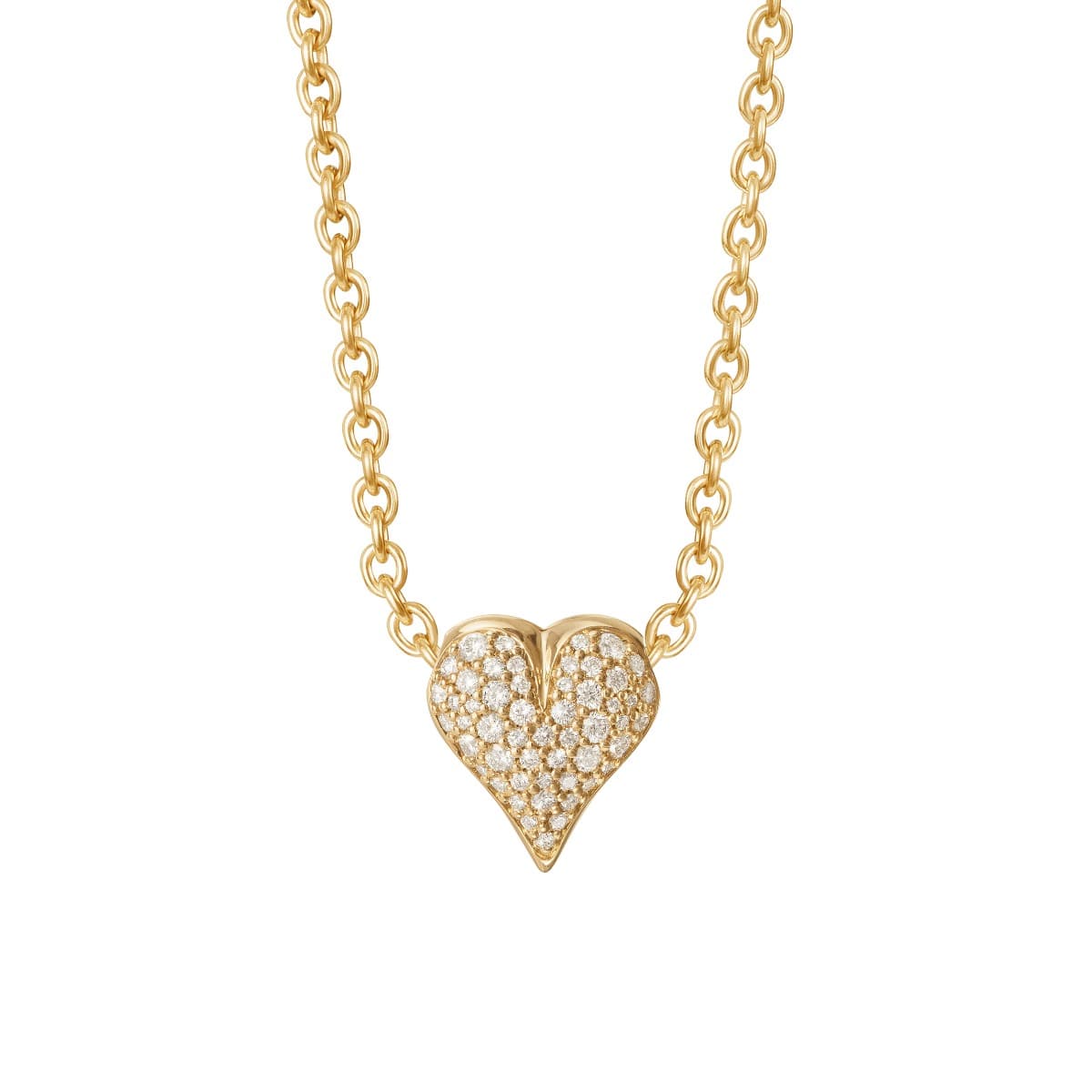 Lås, Heart pavért 0,30 ct