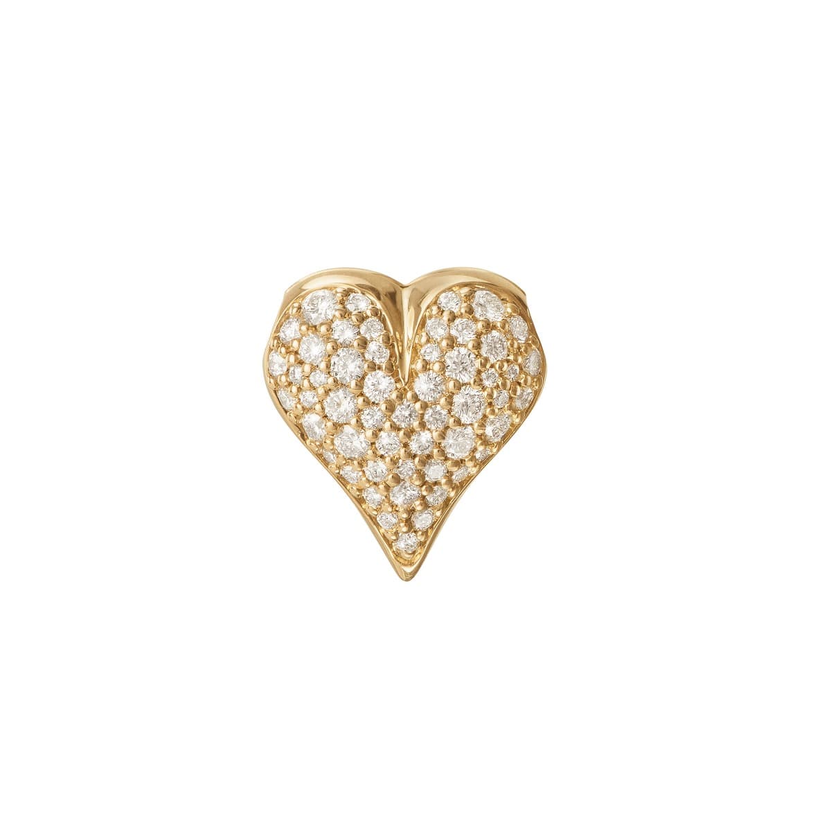 Lås, Heart pavért 0,30 ct