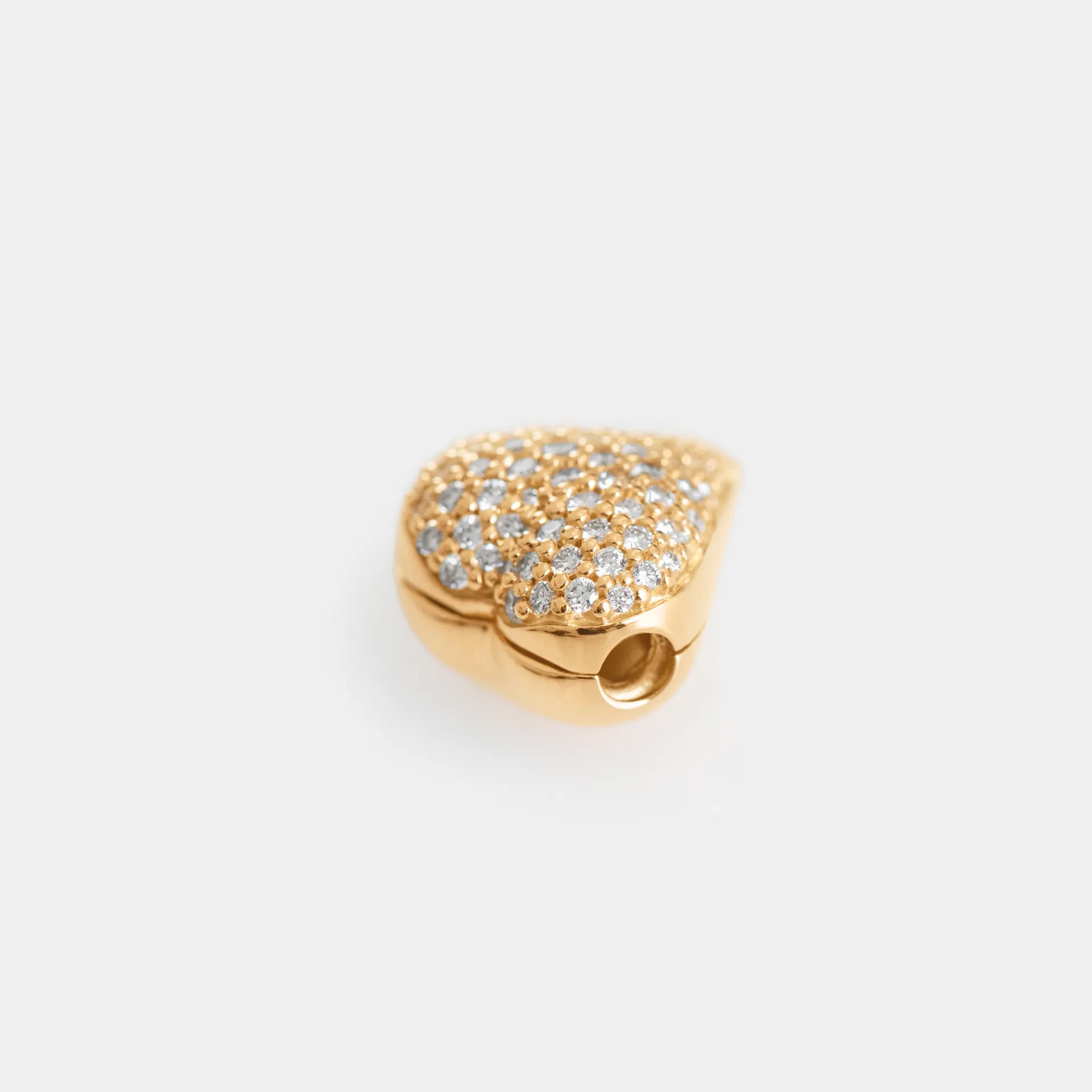 Lås, Heart pavért 0,30 ct