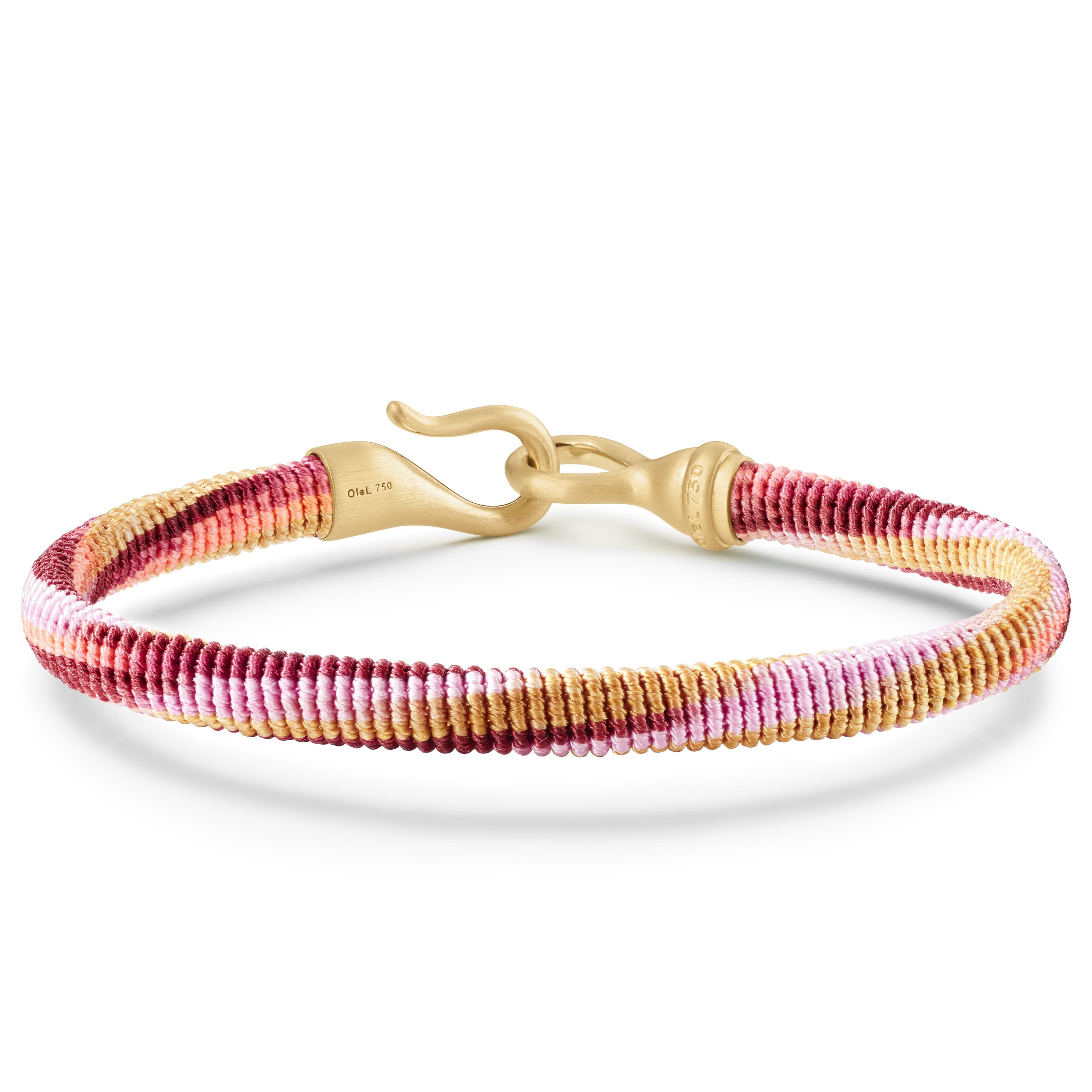 Armbånd, Life oval gult gull