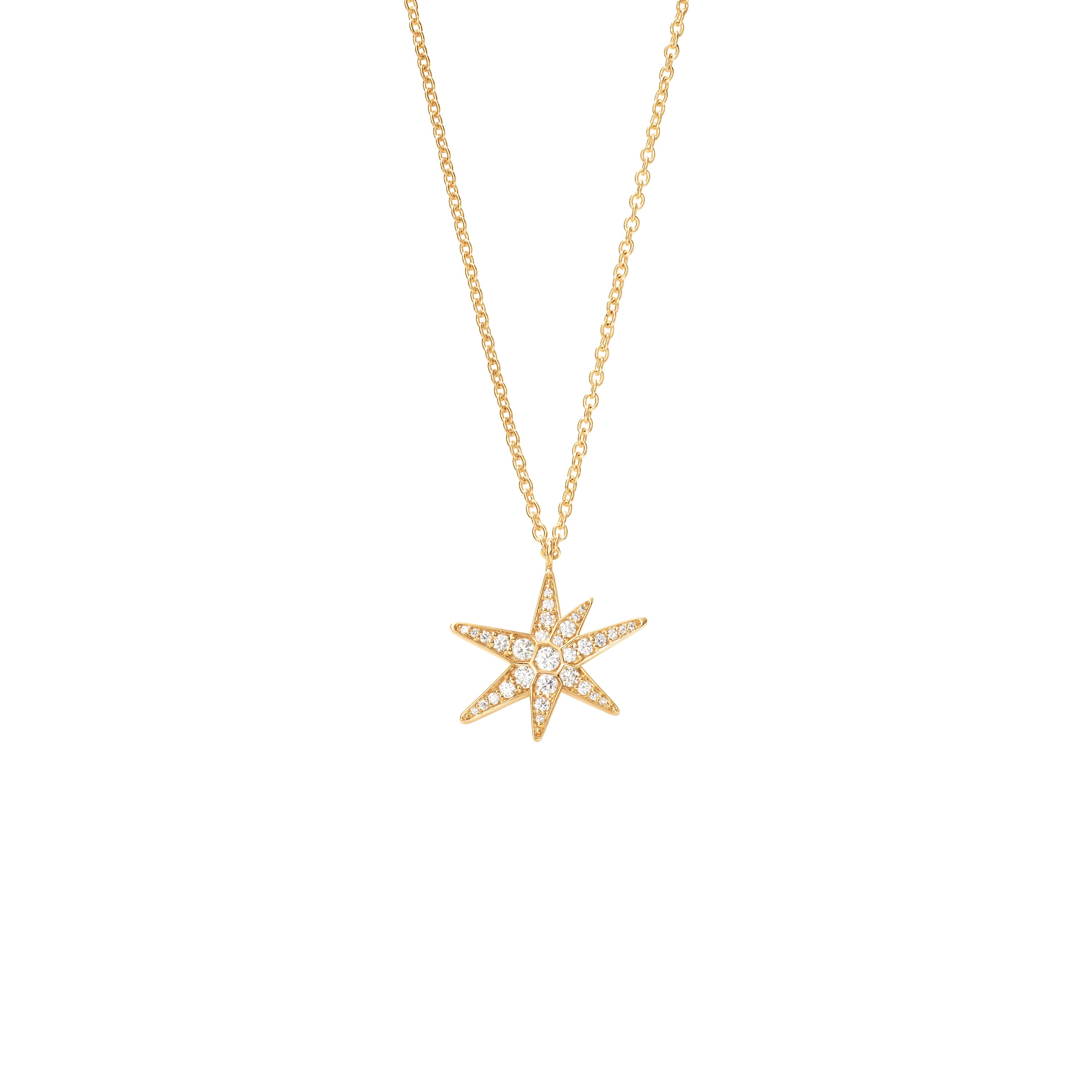 Kjede, Funky Stars Collier 0,21 ct
