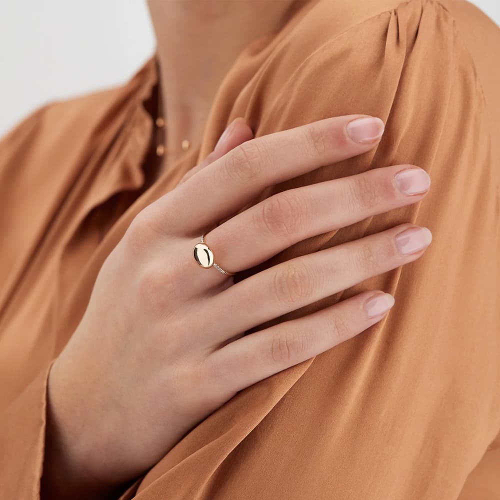 Ring, Dancing Sunset medium