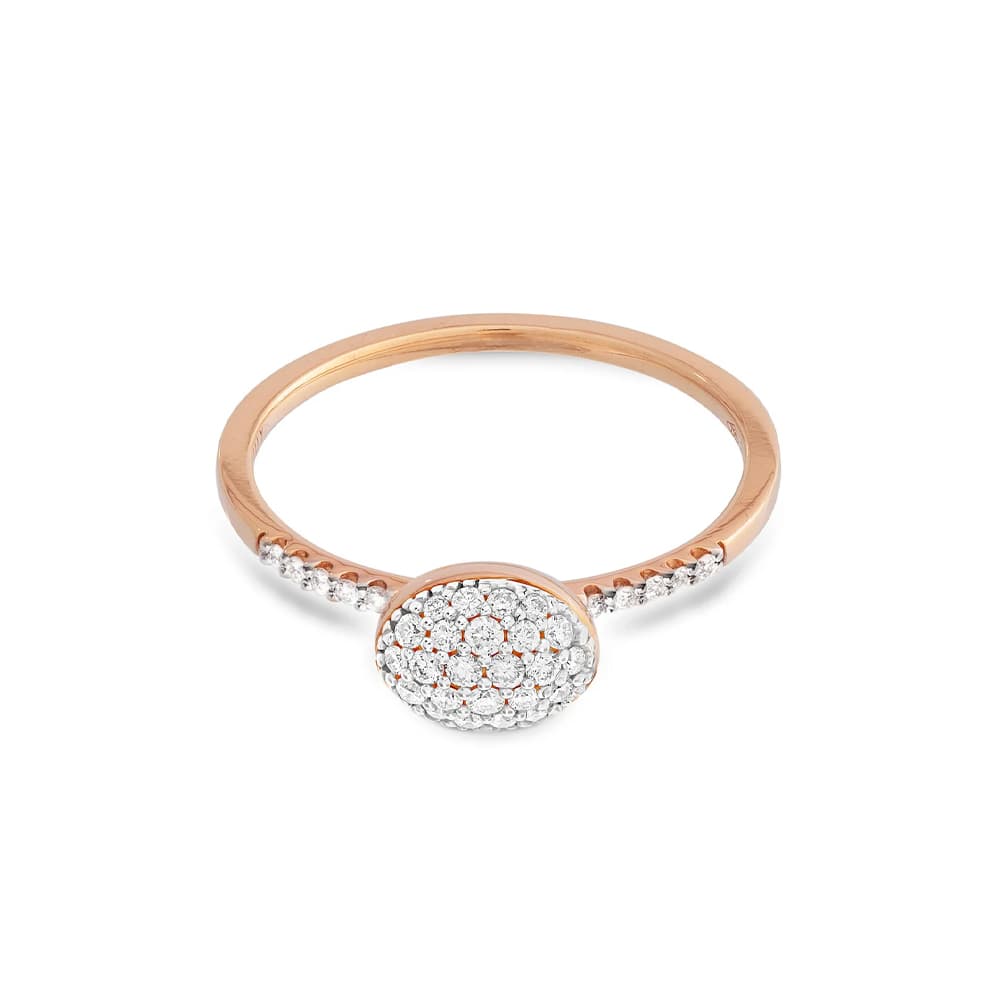 Ring, Dancing Sunset Pavé liten