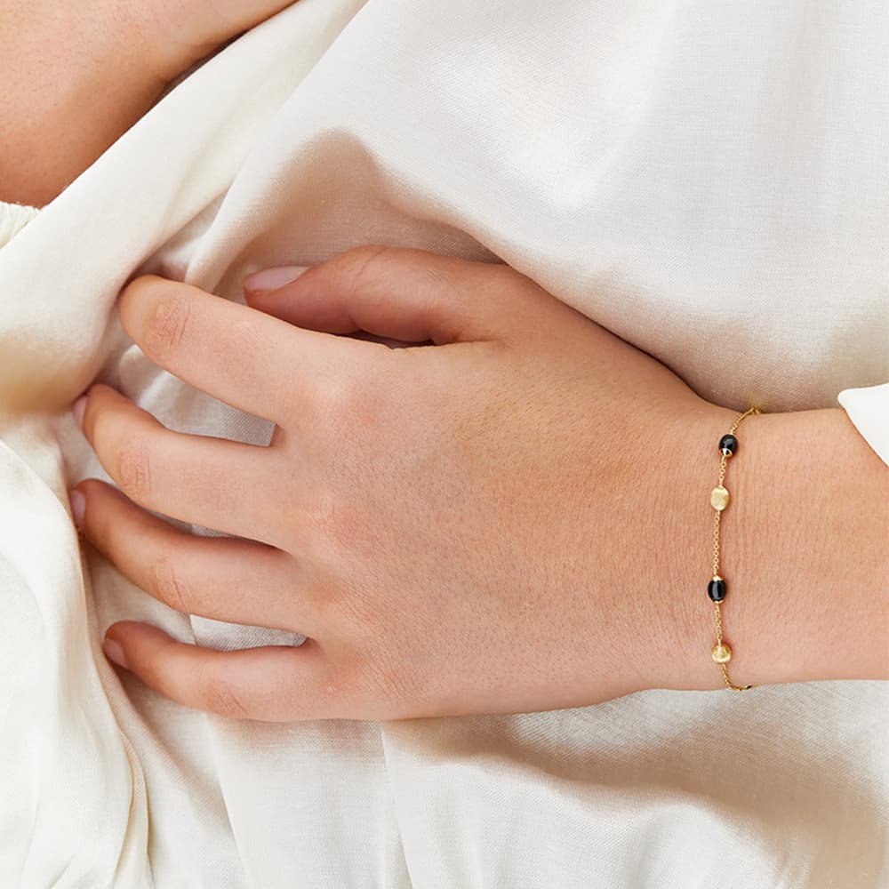 Armbånd, Dancing In The Rain Mystery Black - Onyx