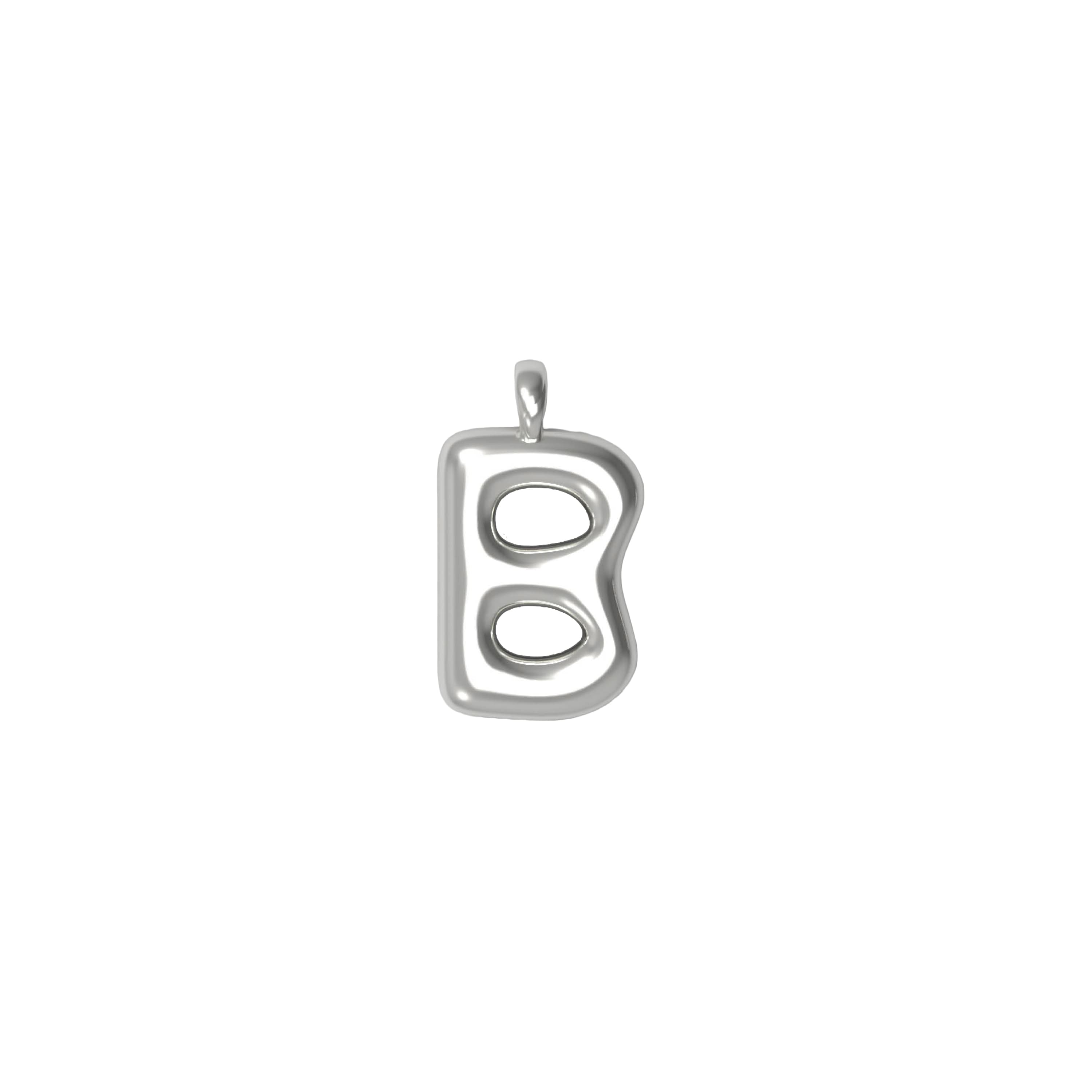 Anheng, Letter Charm liten sølv