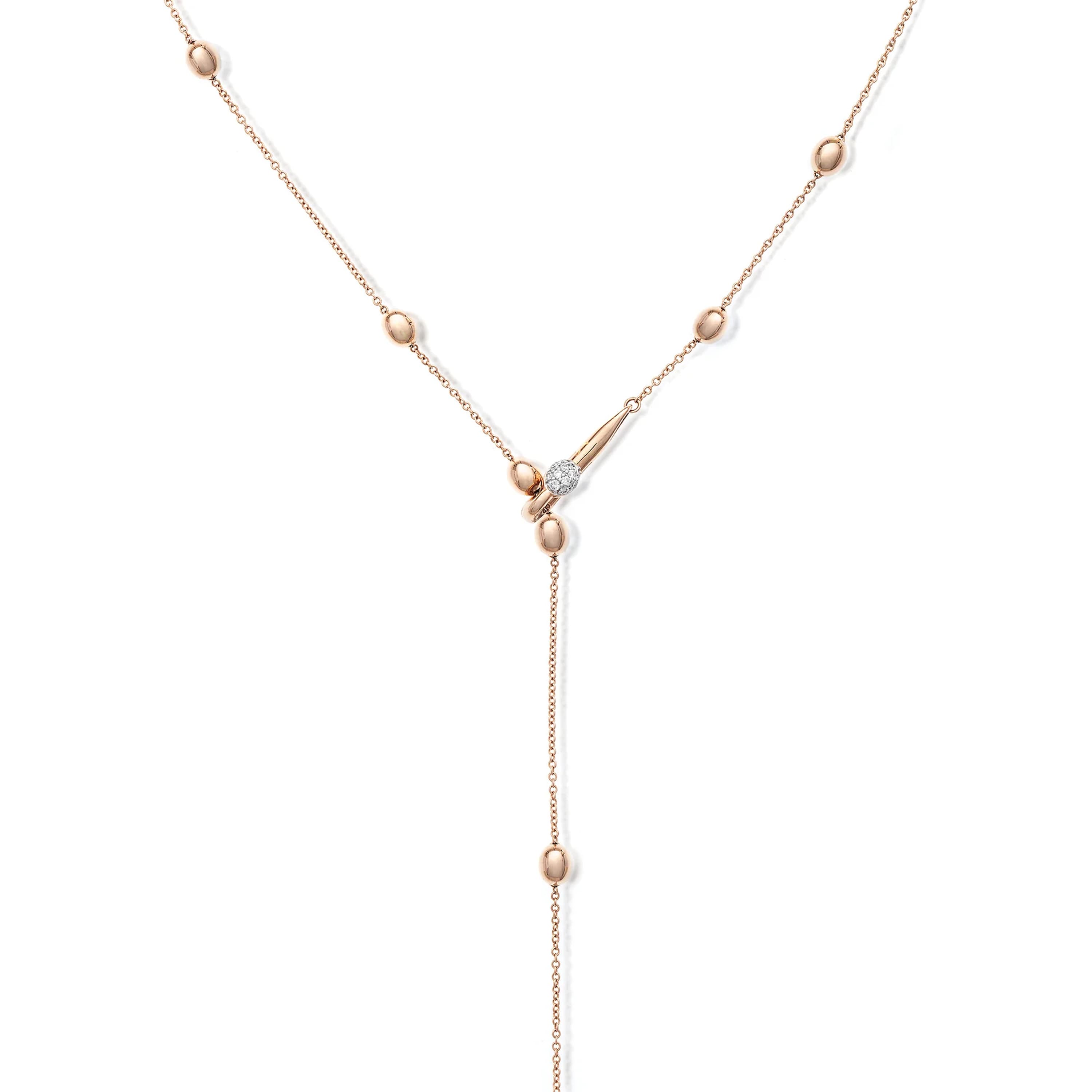 Kjede, Dancing Sunset med diamanter