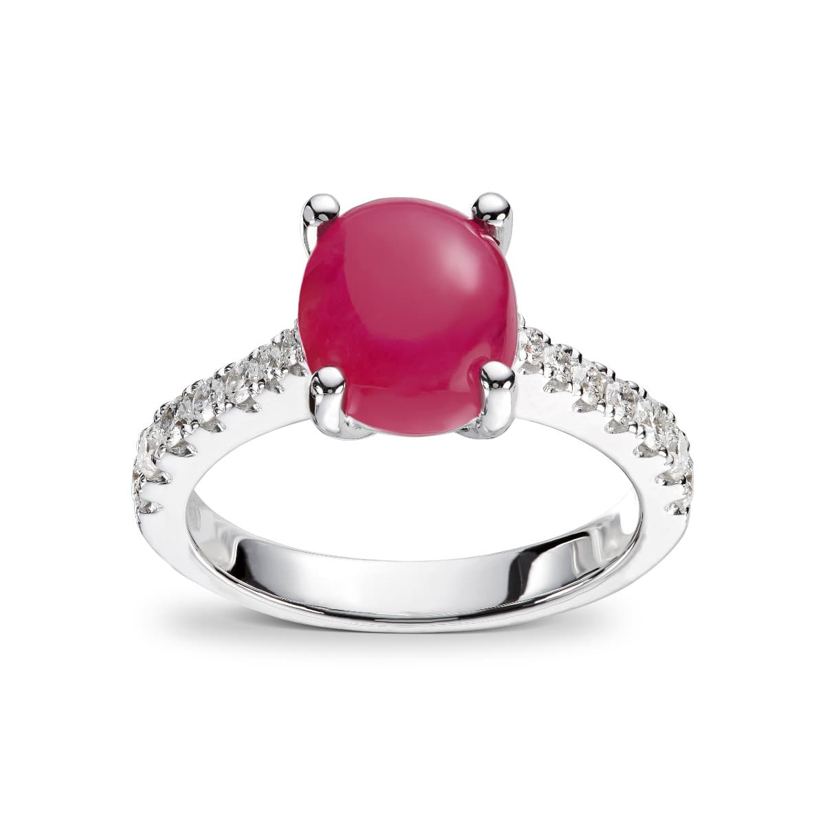 Ring, Grønlandsrubin 4,07 ct