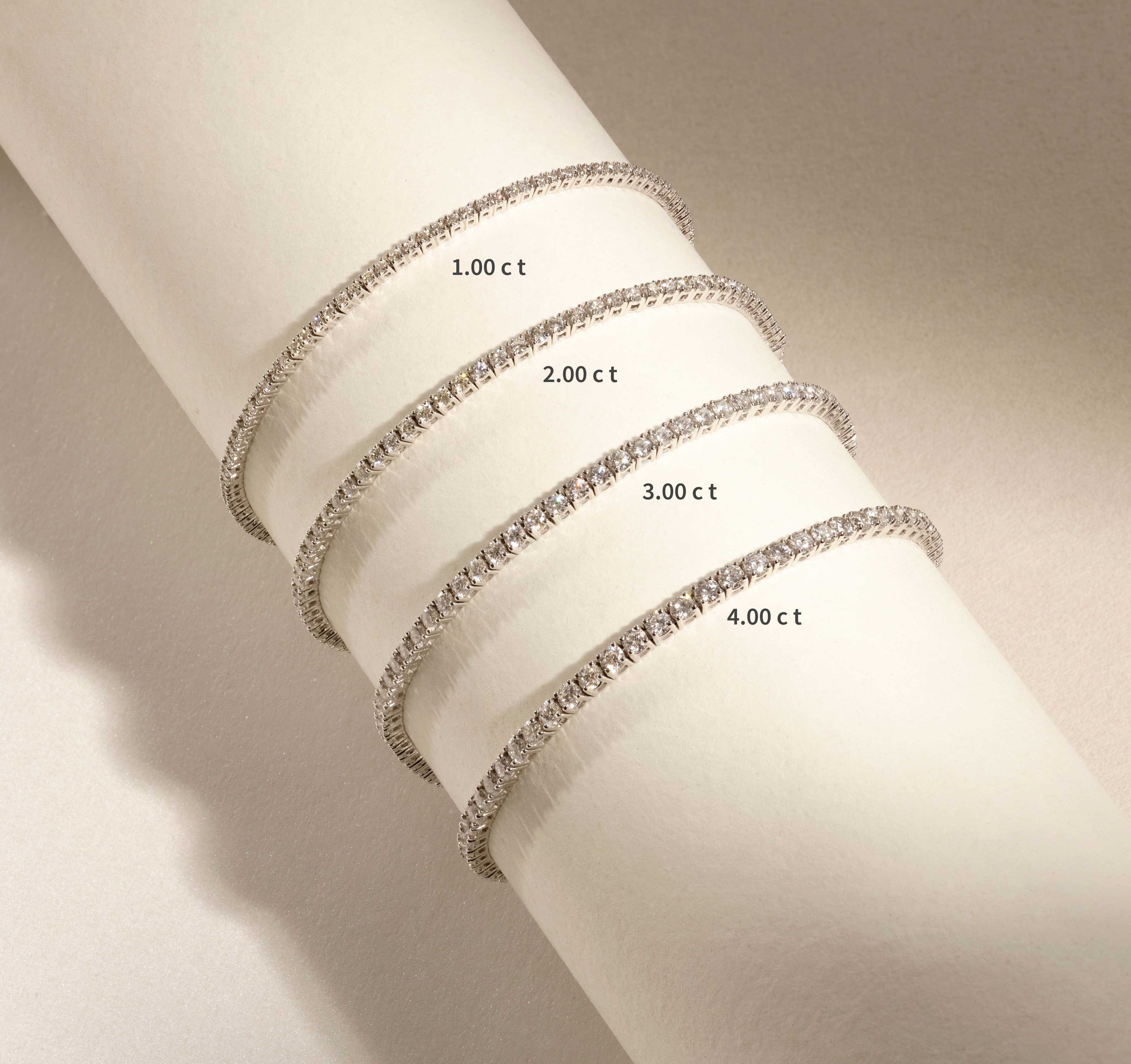 Tennisarmbånd, Diamanter 1,50 ct
