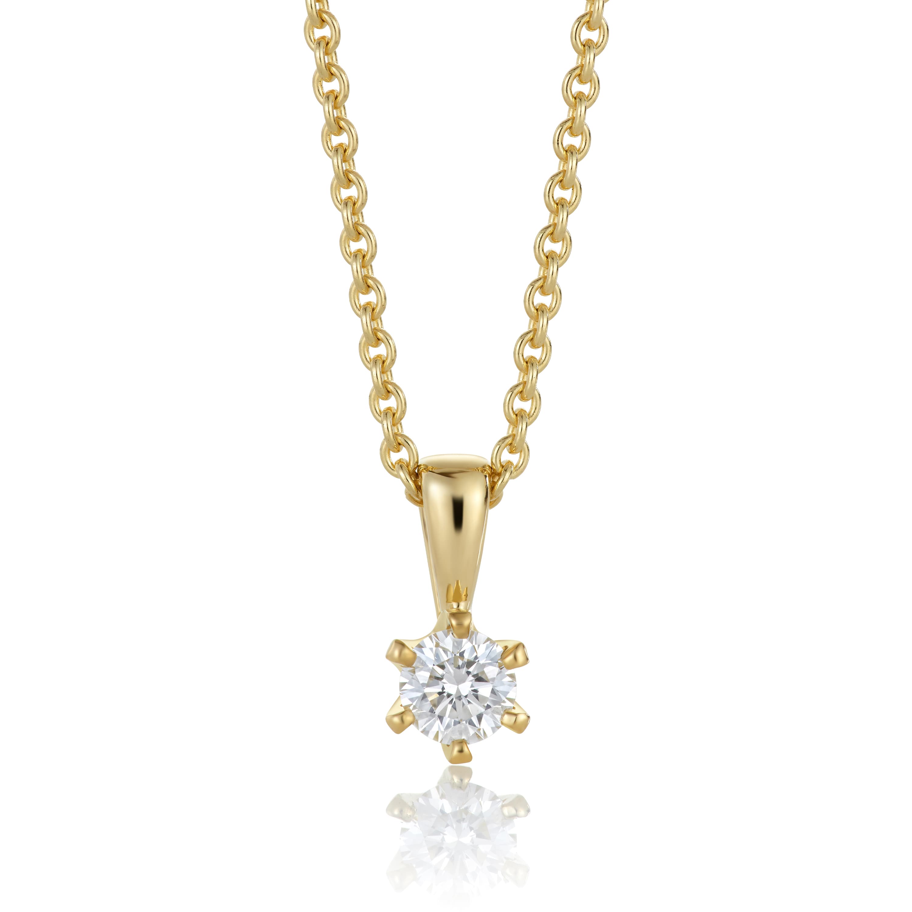 Anheng, Solitær diamant 0,15 ct