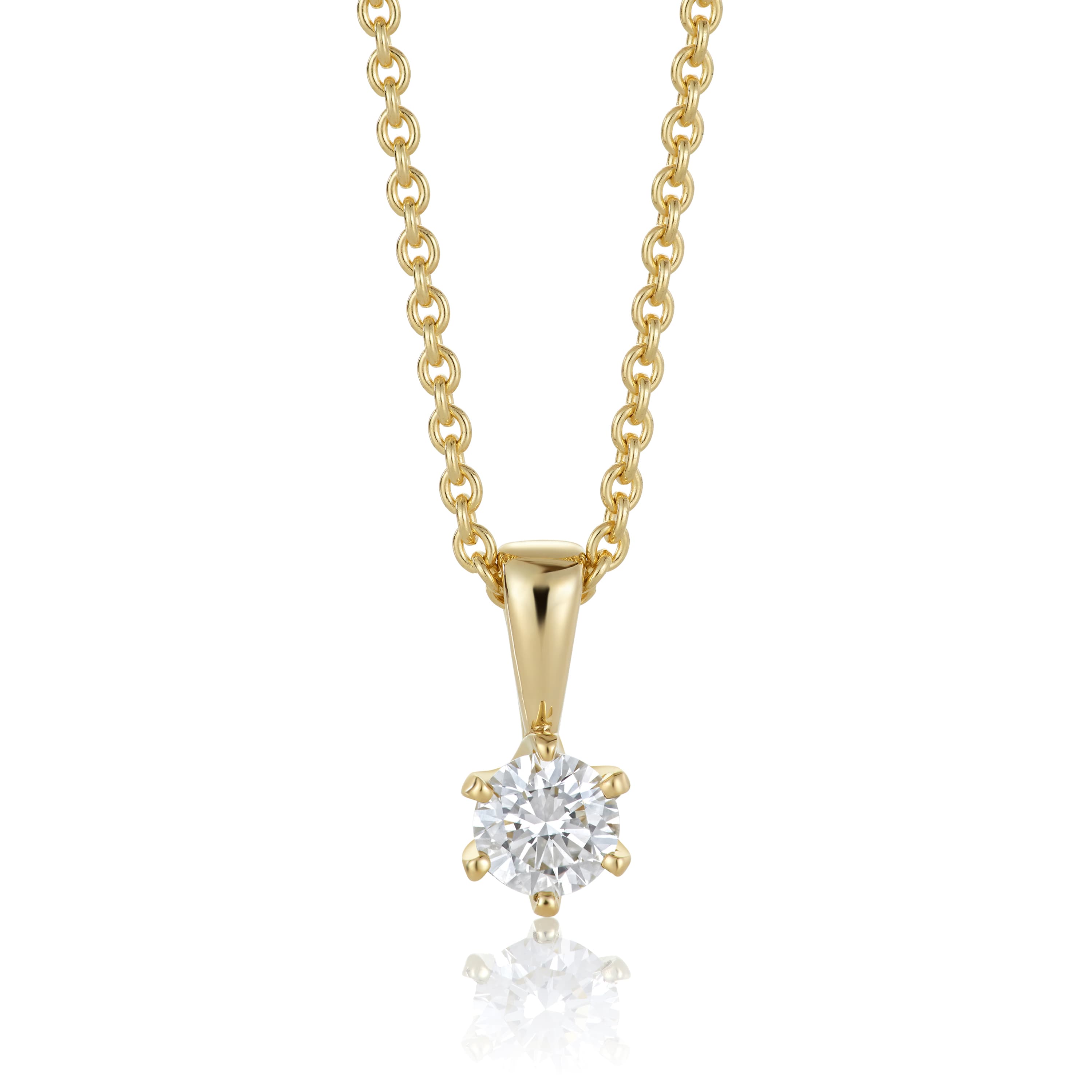Anheng, Solitær diamant 0,20 ct