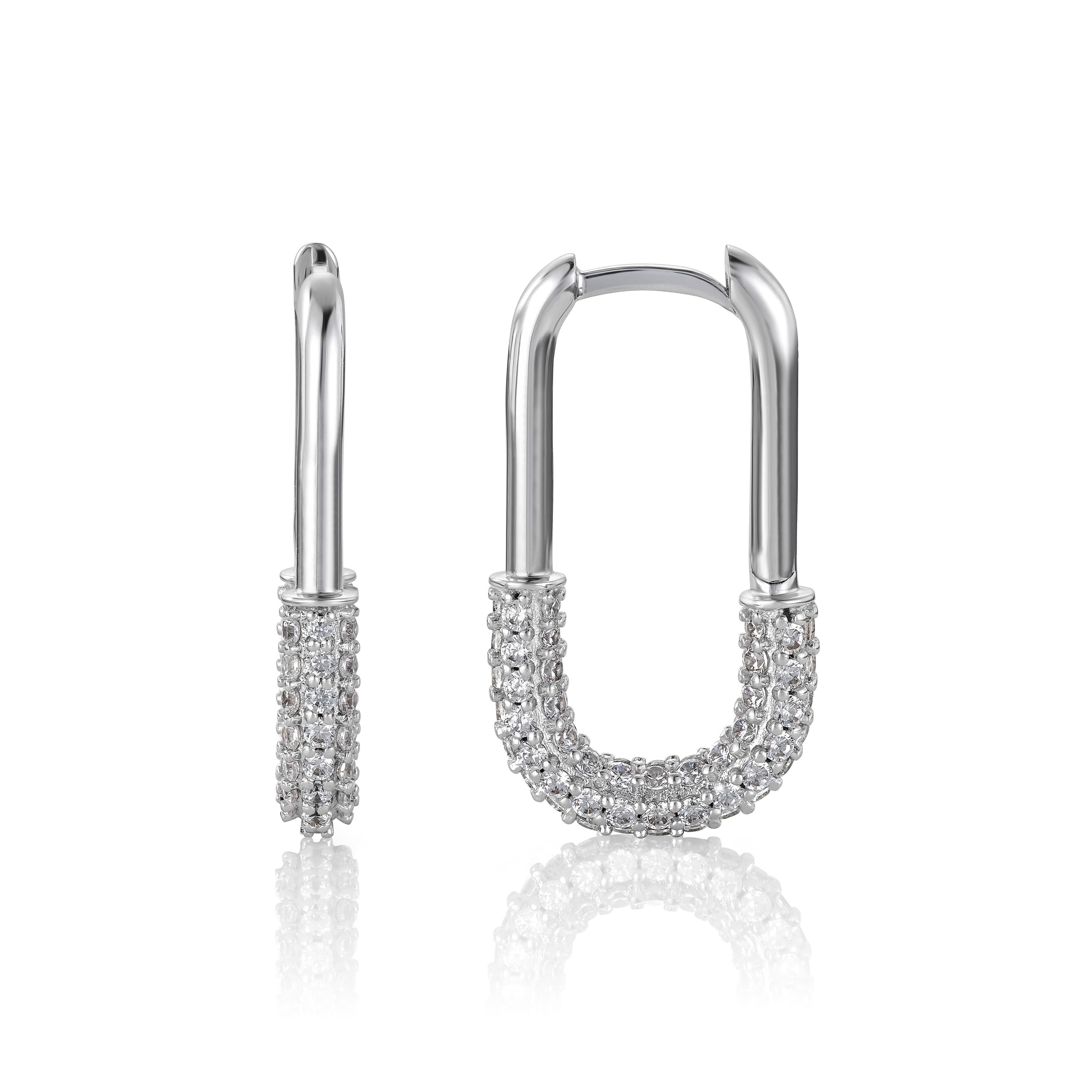 Øreringer, Oval Topas midi